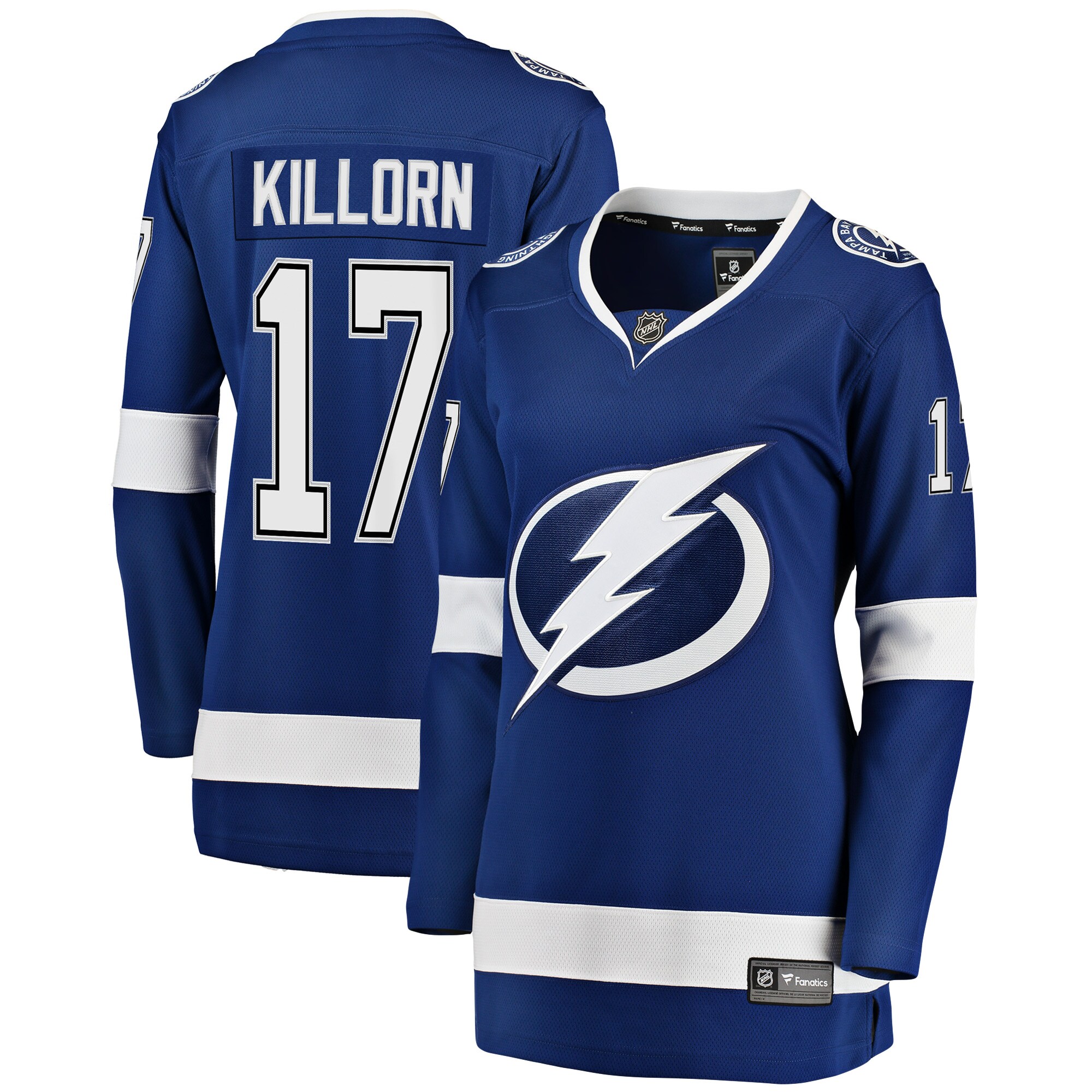Alex Killorn Tampa Bay Lightning Women's Breakaway Player Jersey - Blue