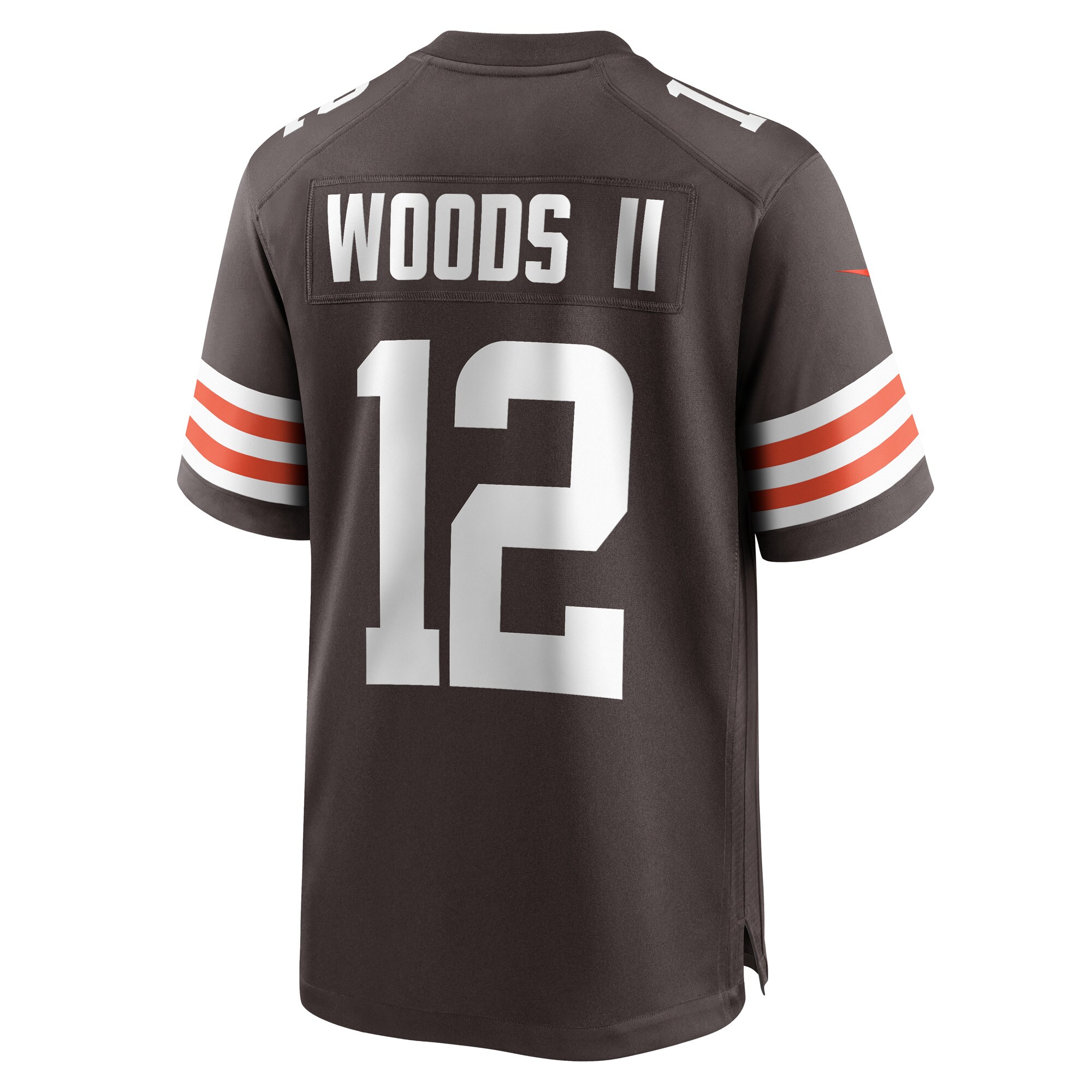 Michael Woods II Cleveland Browns Game Player Jersey - Brown