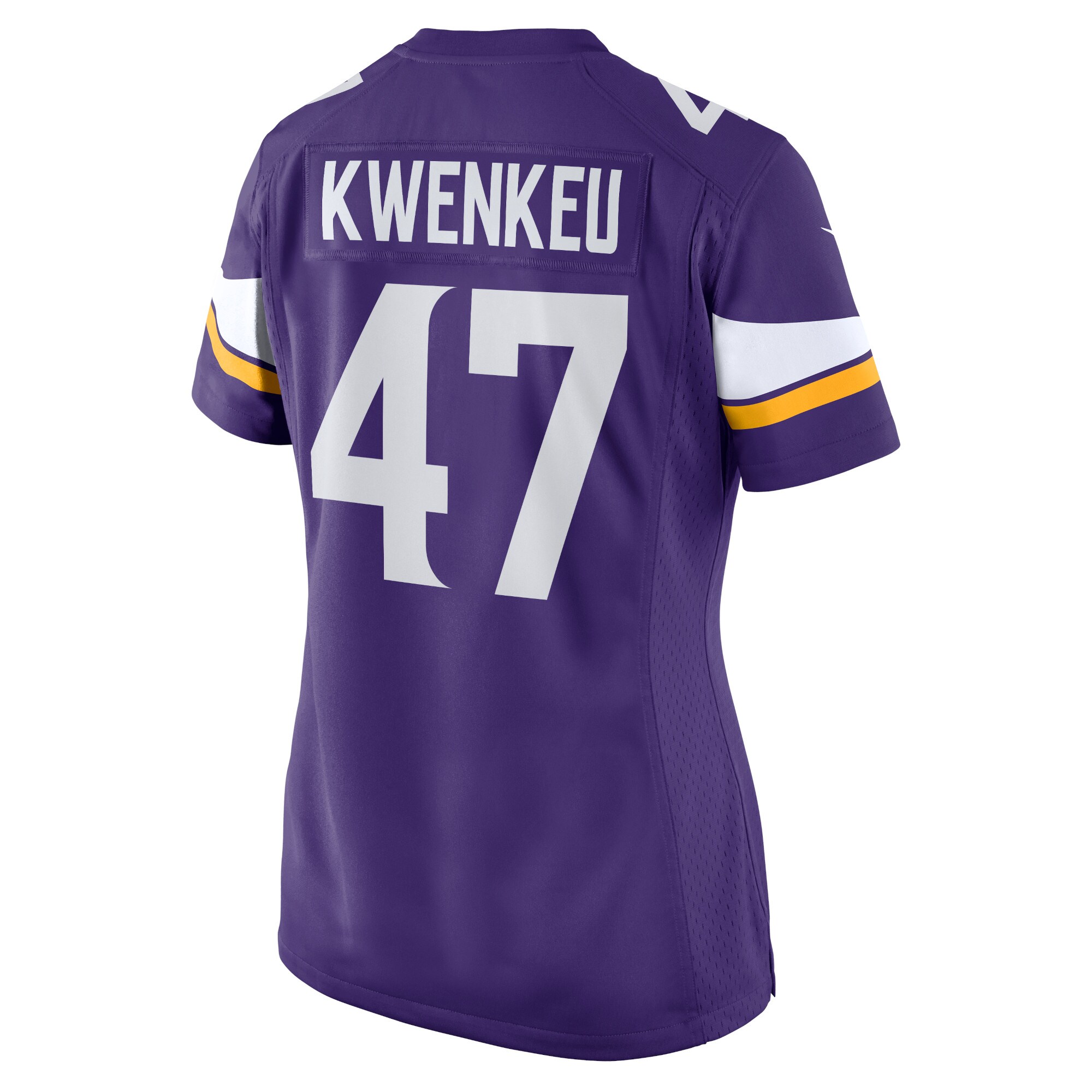 William Kwenkeu Minnesota Vikings  Women's Home Game Player Jersey - Purple