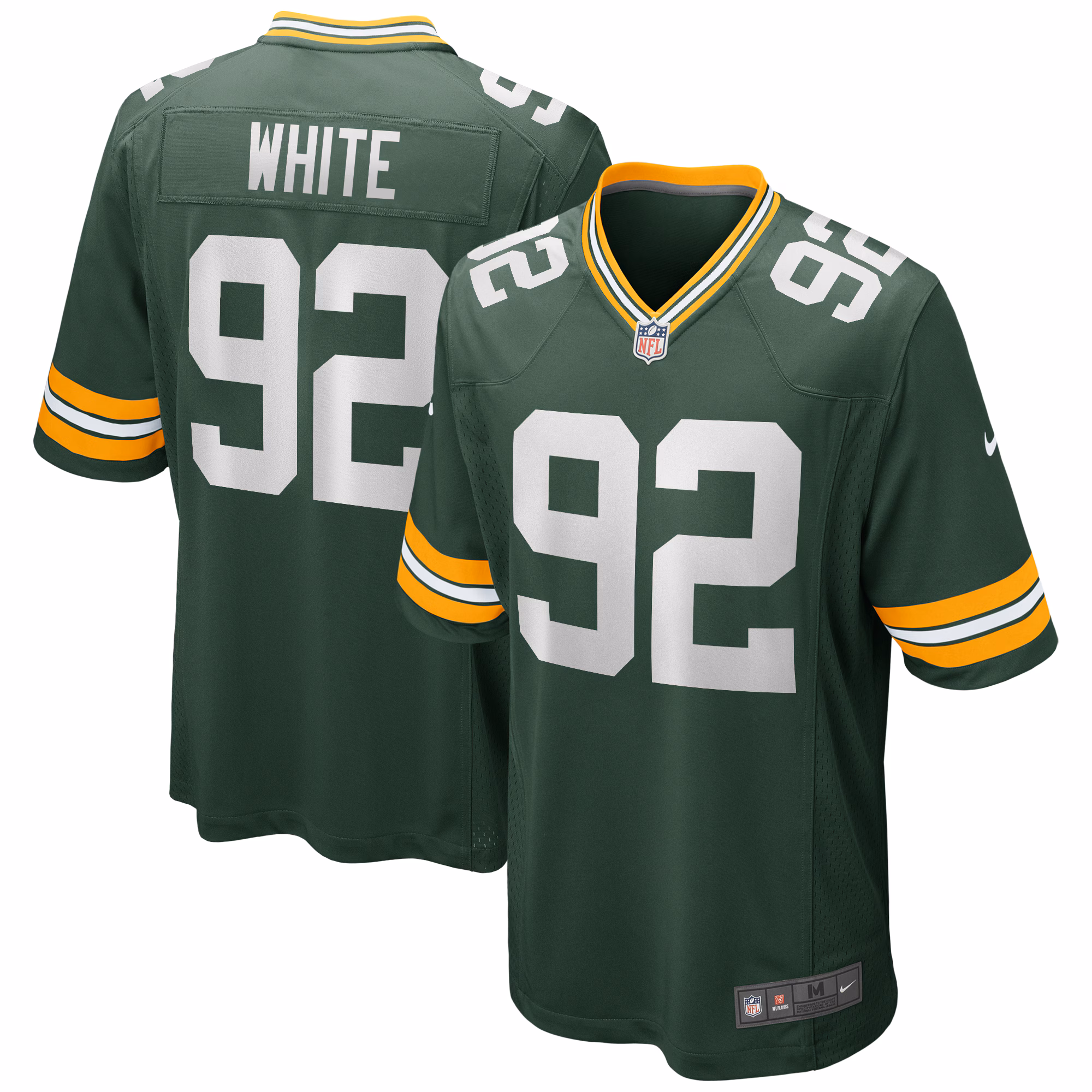 Reggie White Green Bay Packers Game Retired Player Jersey - Green
