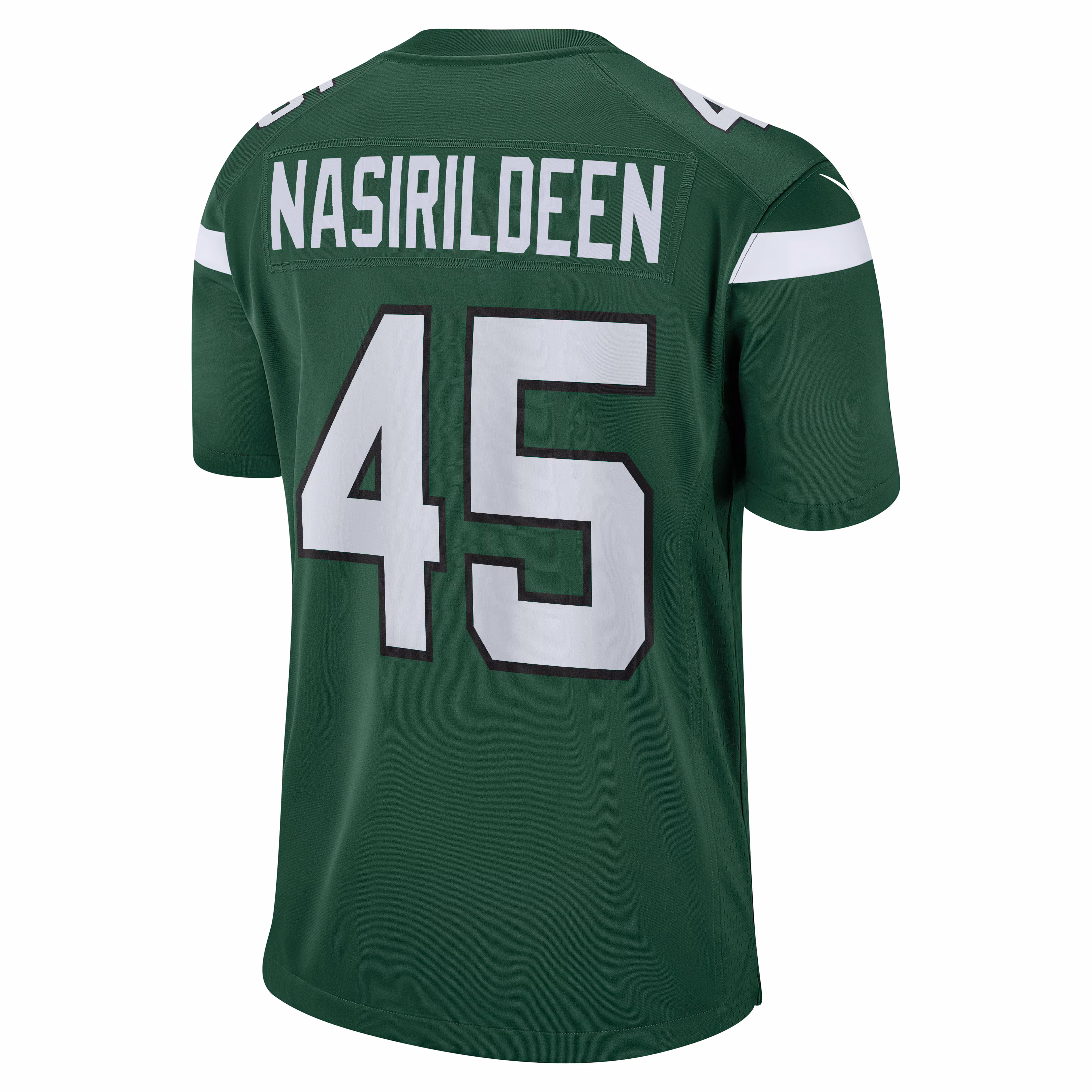 Hamsah Nasirildeen New York Jets Game Jersey - Gotham Green