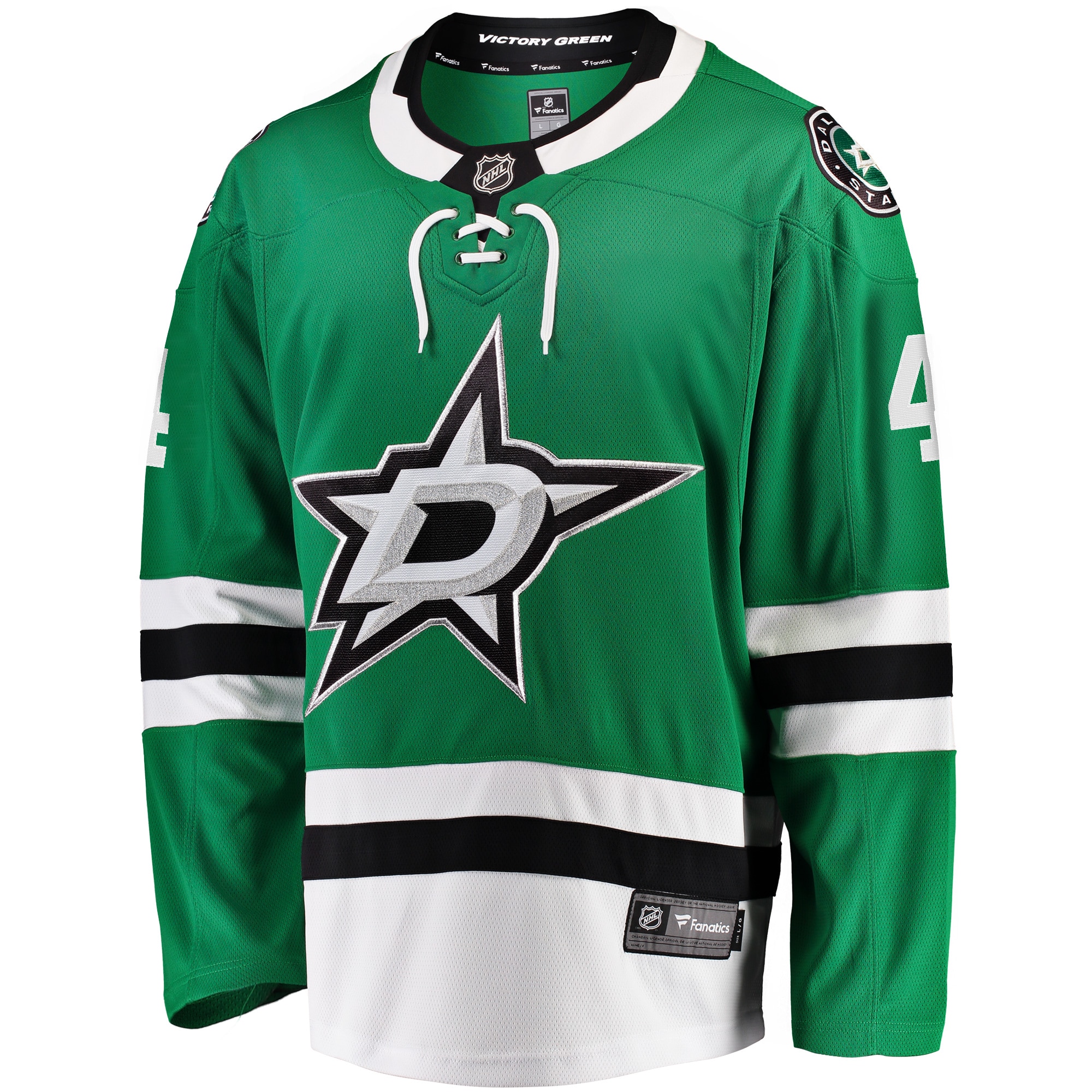 Miro Heiskanen Dallas Stars Team Color Breakaway Player Jersey - Kelly Green
