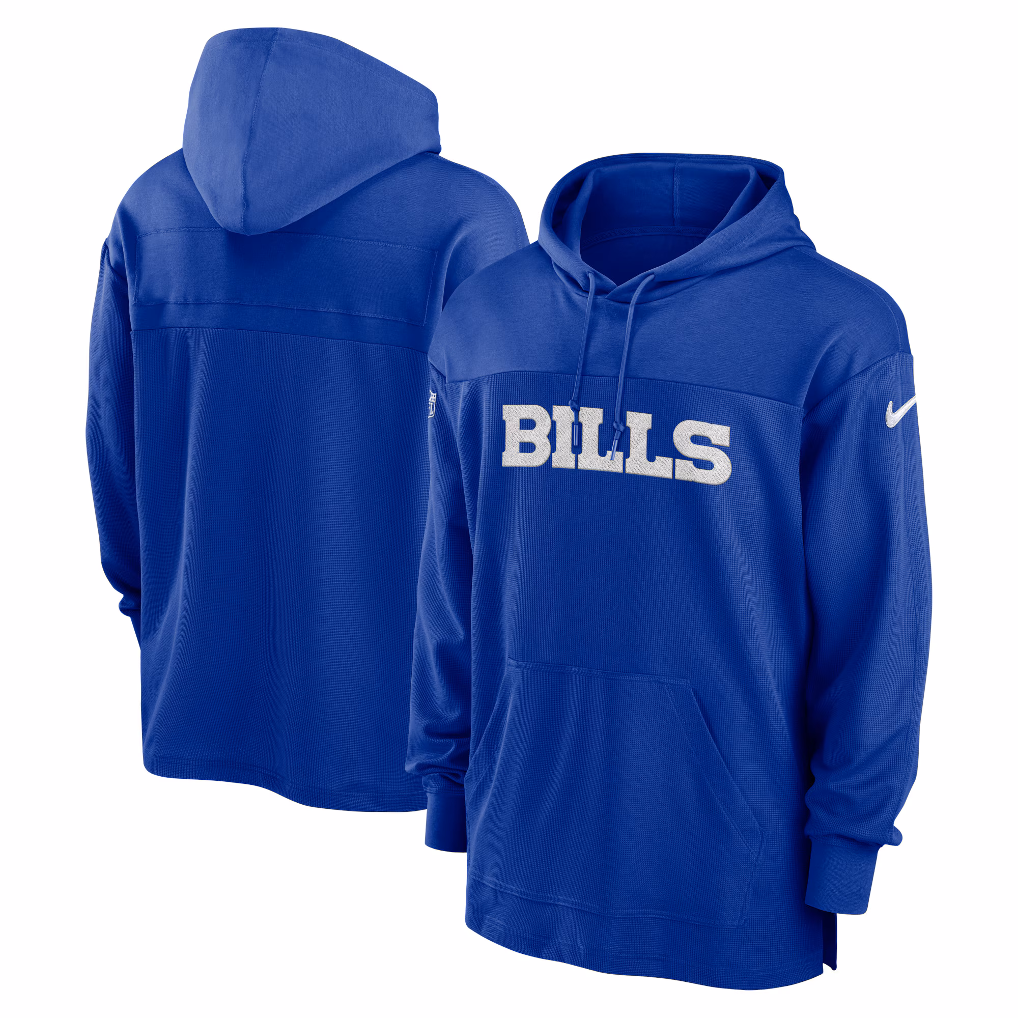 Buffalo Bills 2023 Sideline Lightweight Performance Hooded Top - Royal