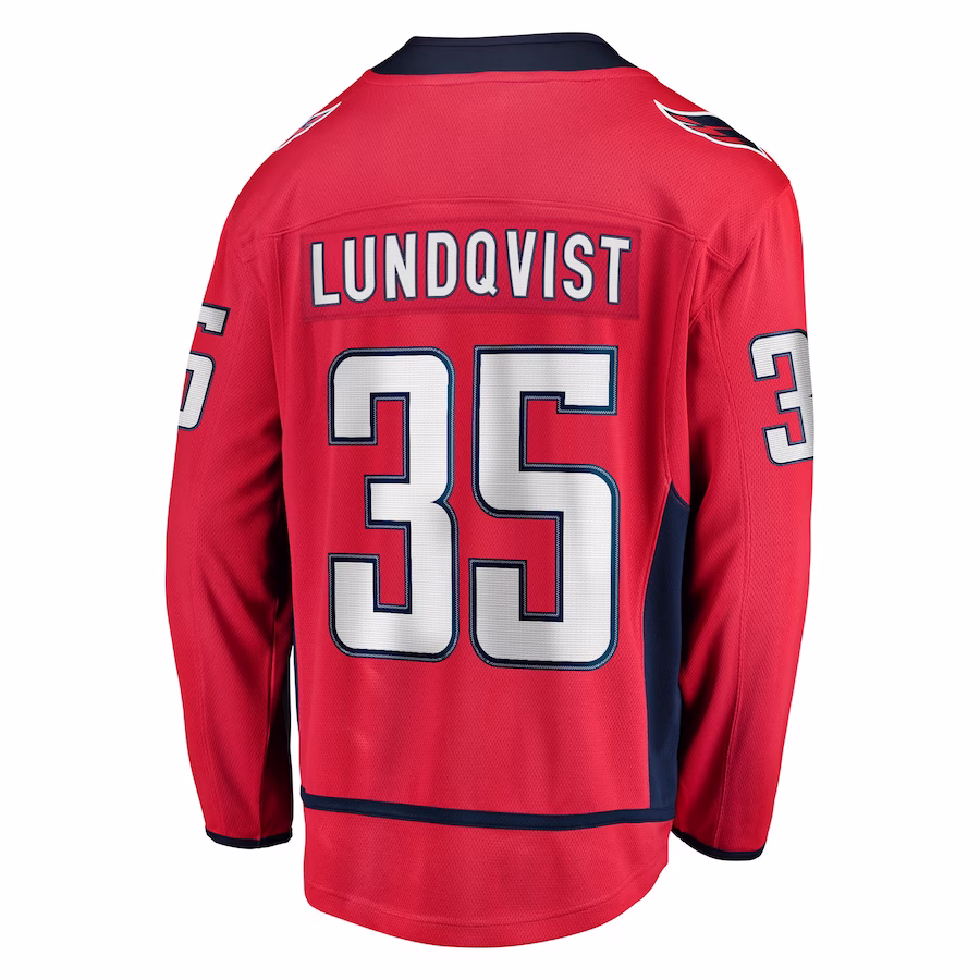 Henrik Lundqvist Washington Capitals  Breakaway Player Jersey - Red