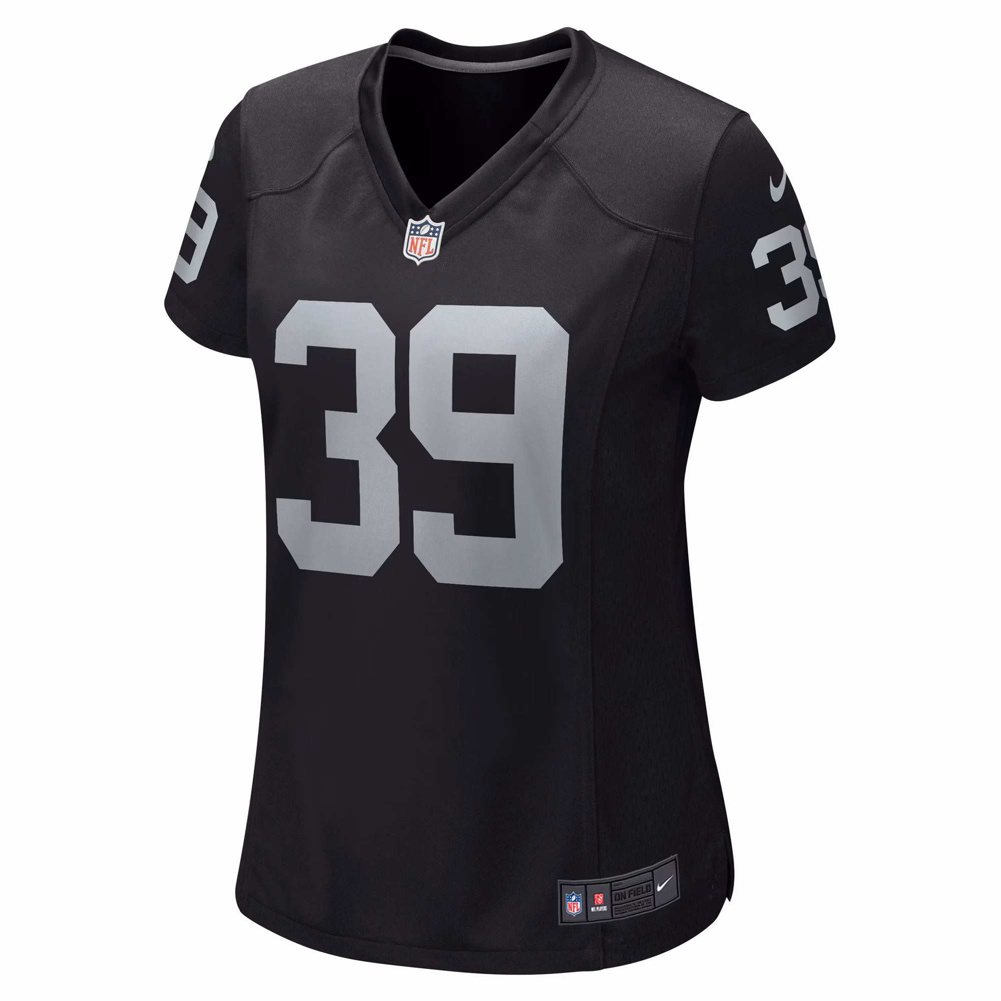 Nate Hobbs Las Vegas Raiders Women's Game Jersey - Black
