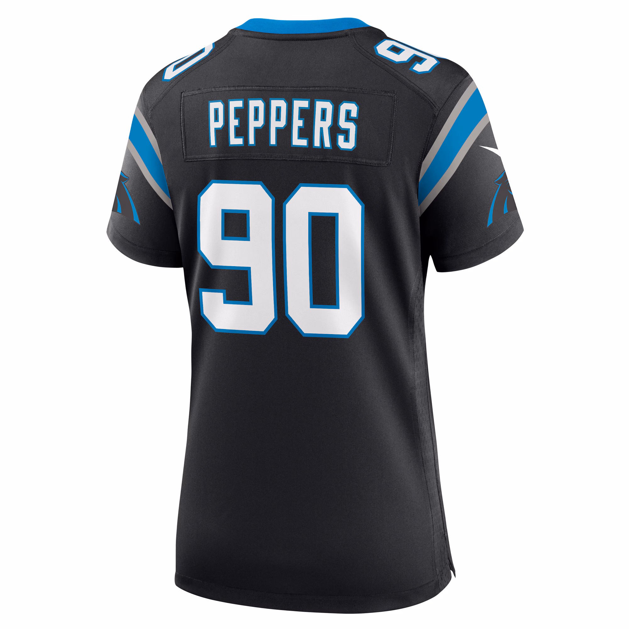 Julius Peppers Carolina Panthers Women's Retired Player Game Jersey - Black