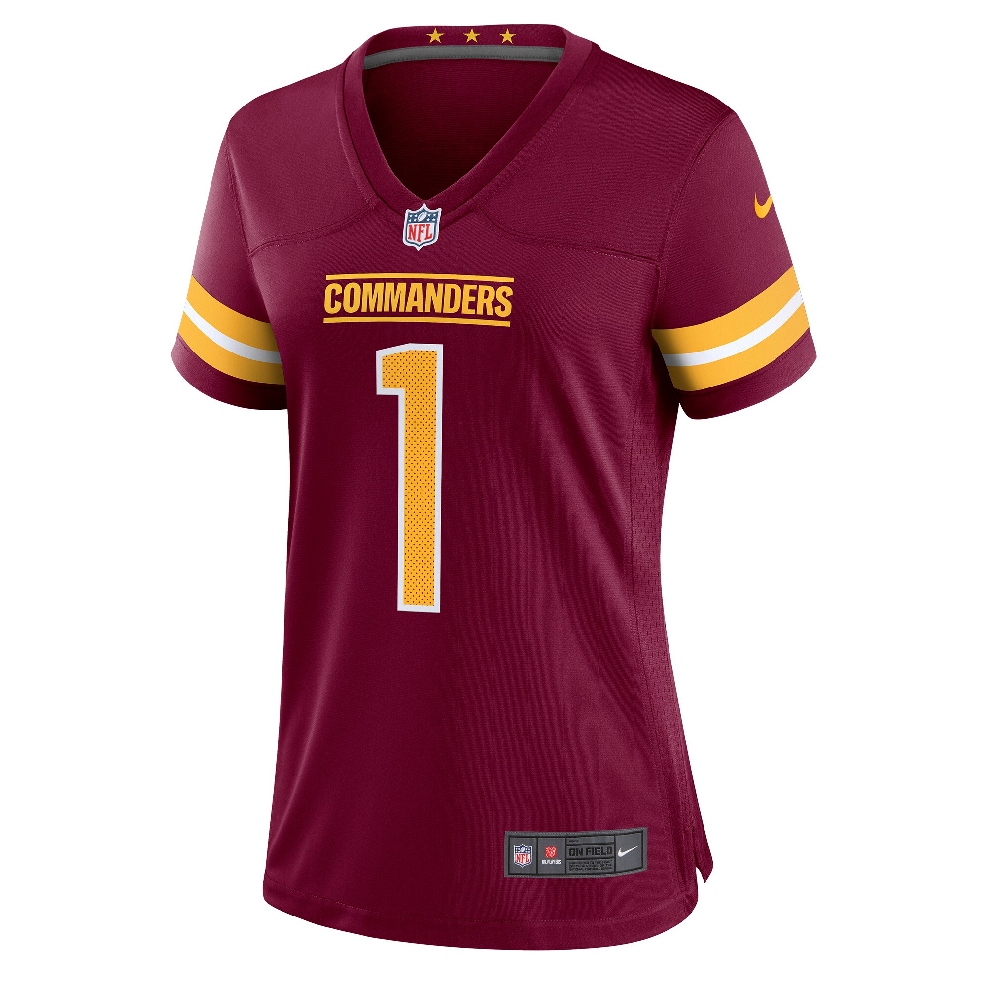 Jahan Dotson Washington Commanders  Women's Player Game Jersey - Burgundy
