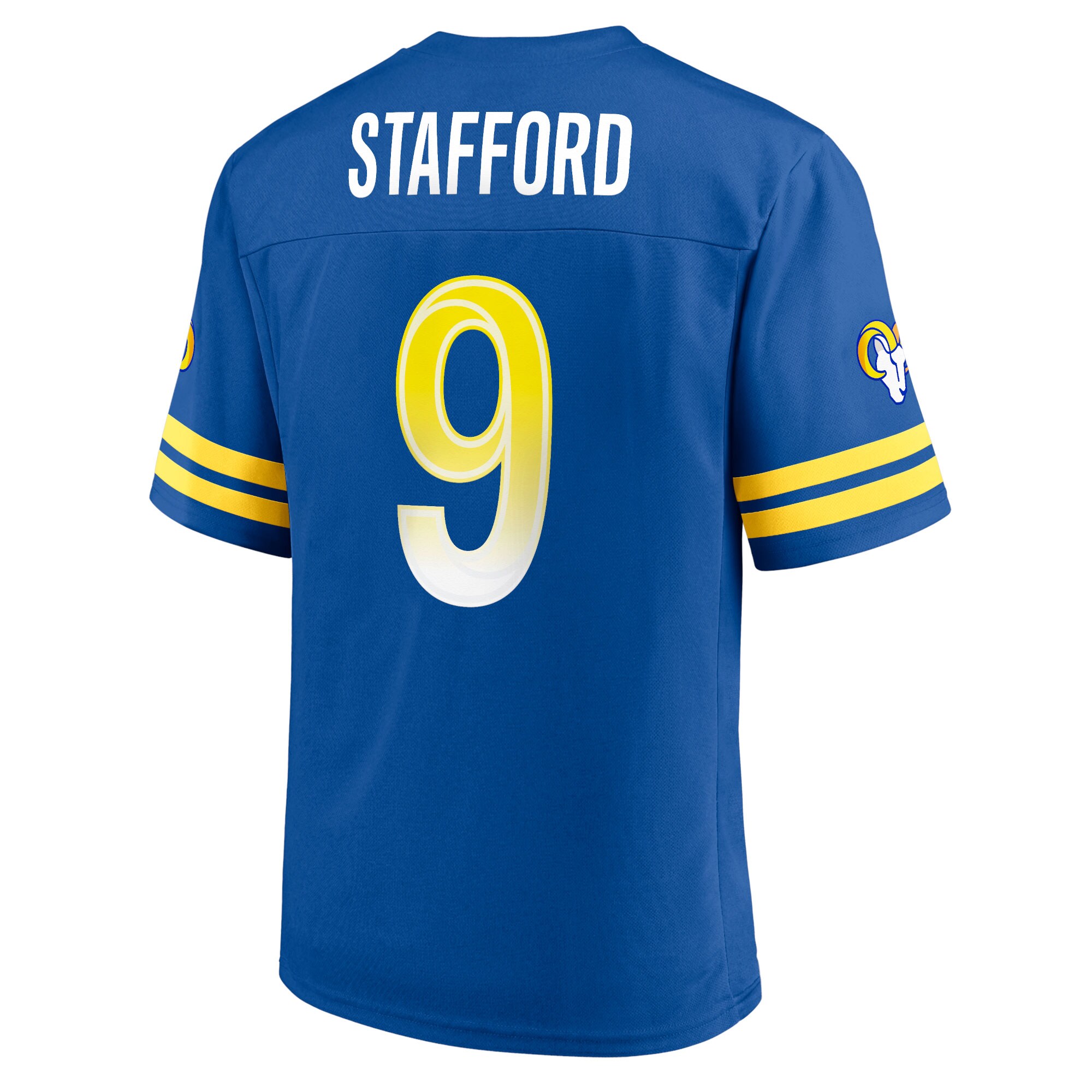 Men's Matthew Stafford Royal Los Angeles Rams Replica Player Jersey
