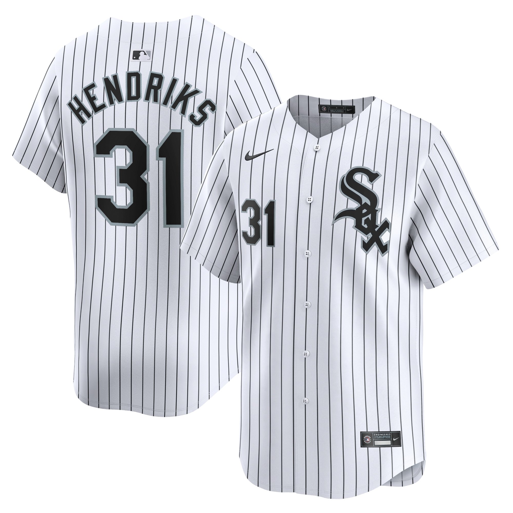 Men's Chicago White Sox Liam Hendriks  White Home Limited Player Jersey