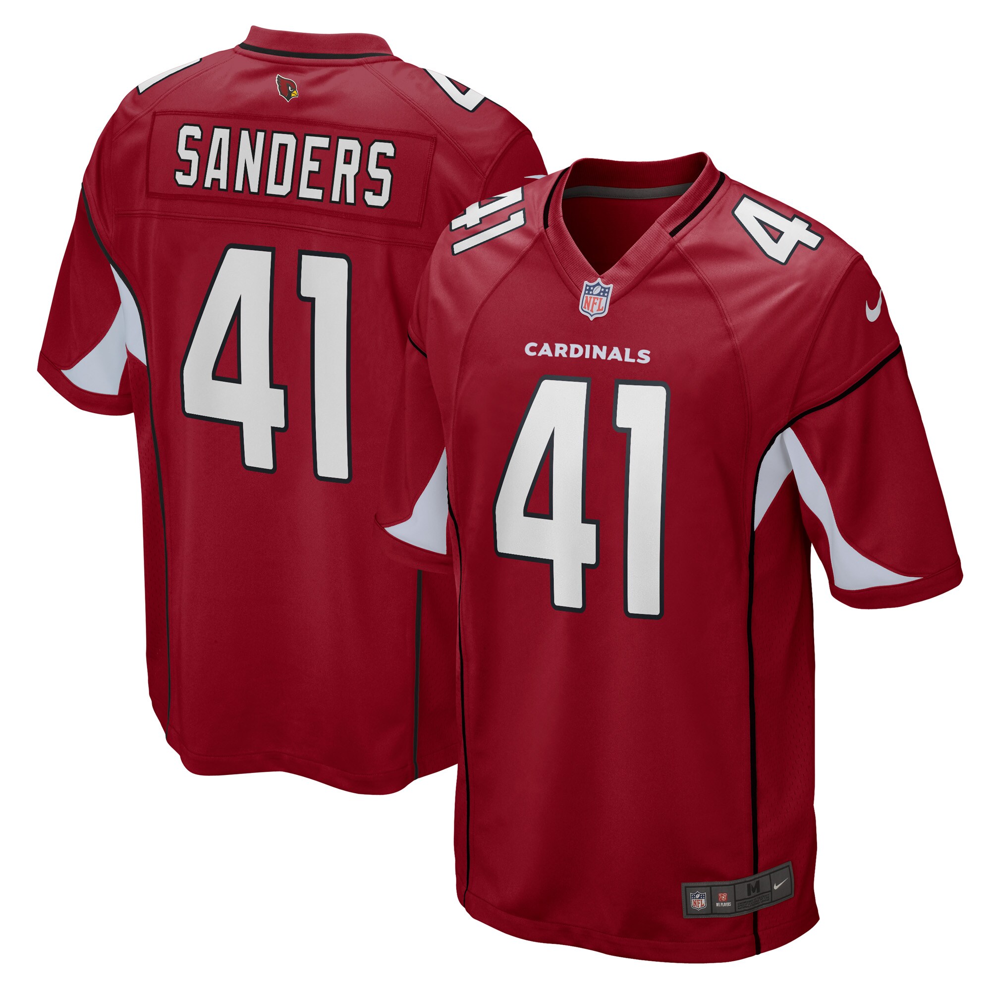 Myjai Sanders Arizona Cardinals  Game Player Jersey - Cardinal