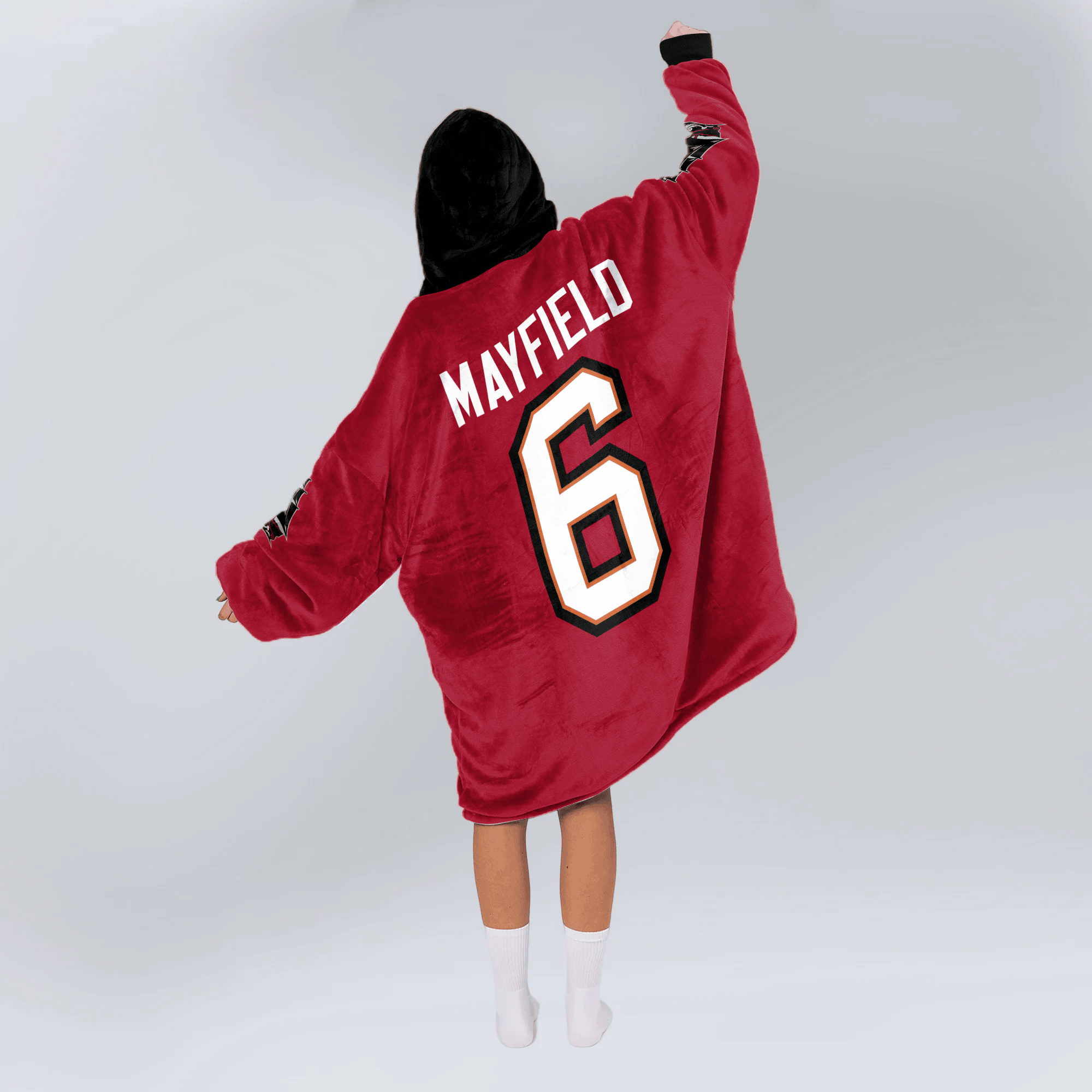 Tampa Bay Football Unisex Blanket Hoodie