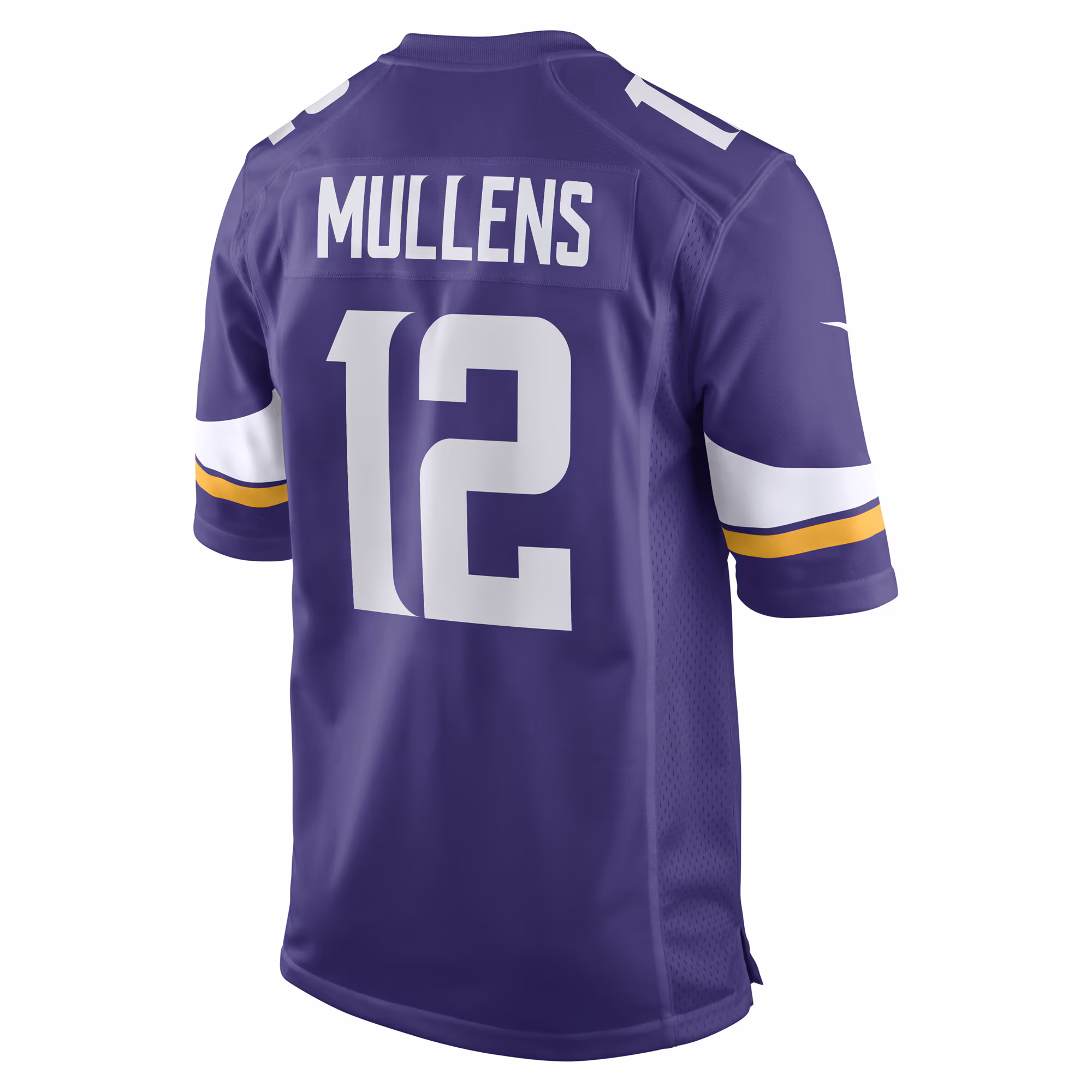 Nick Mullens Minnesota Vikings Game Player Jersey - Purple