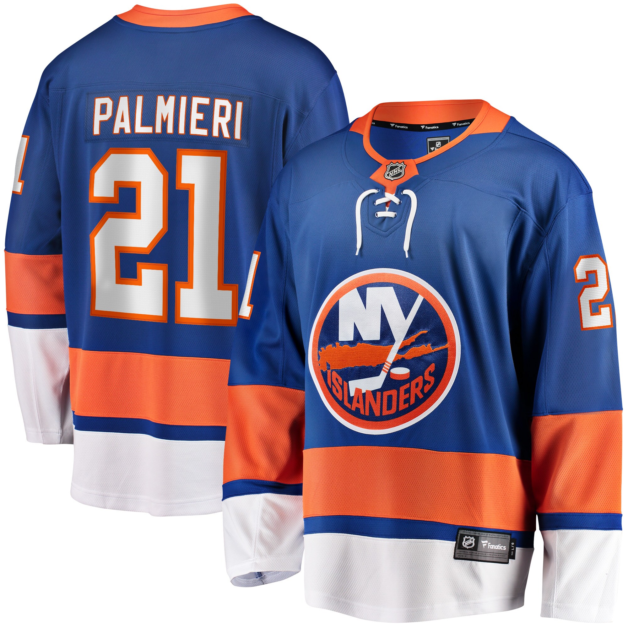 Kyle Palmieri New York Islanders 2017/18 Home Breakaway Replica Jersey - Royal