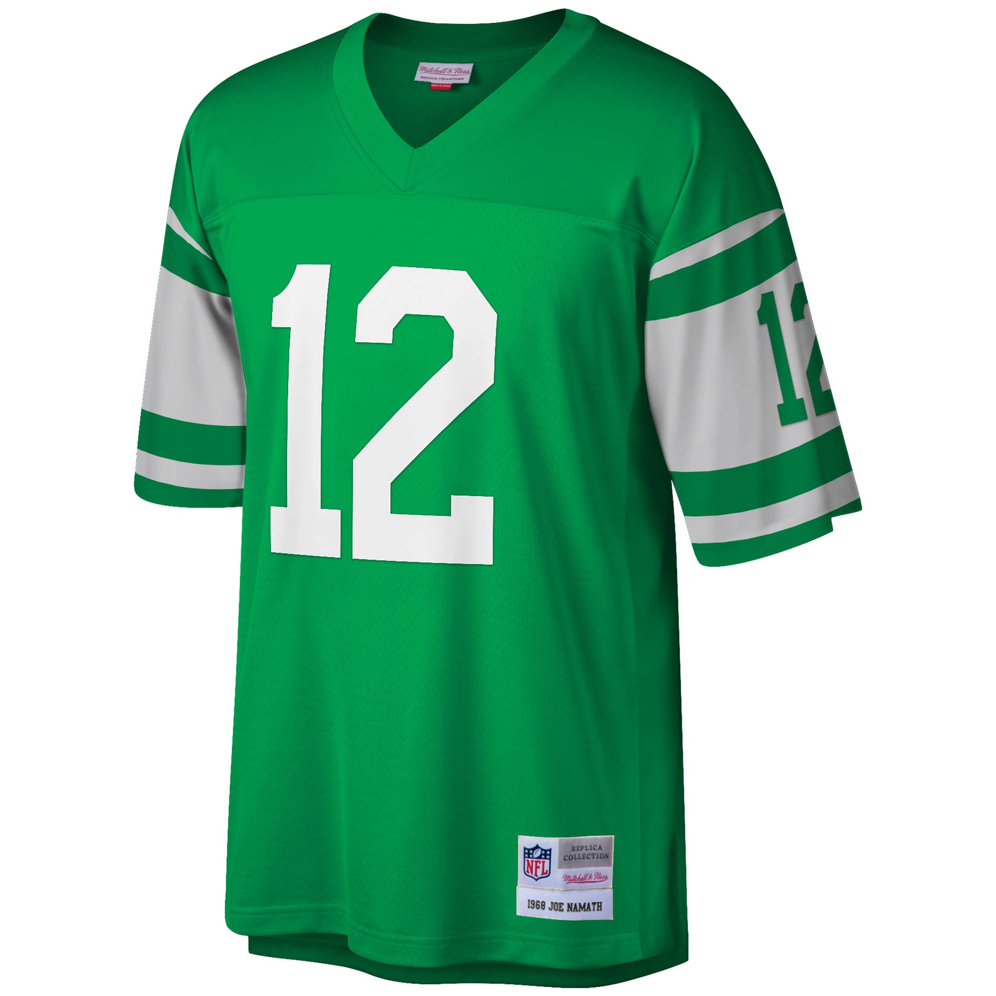 Joe Namath New York Jets  Legacy Replica Jersey - Kelly Green