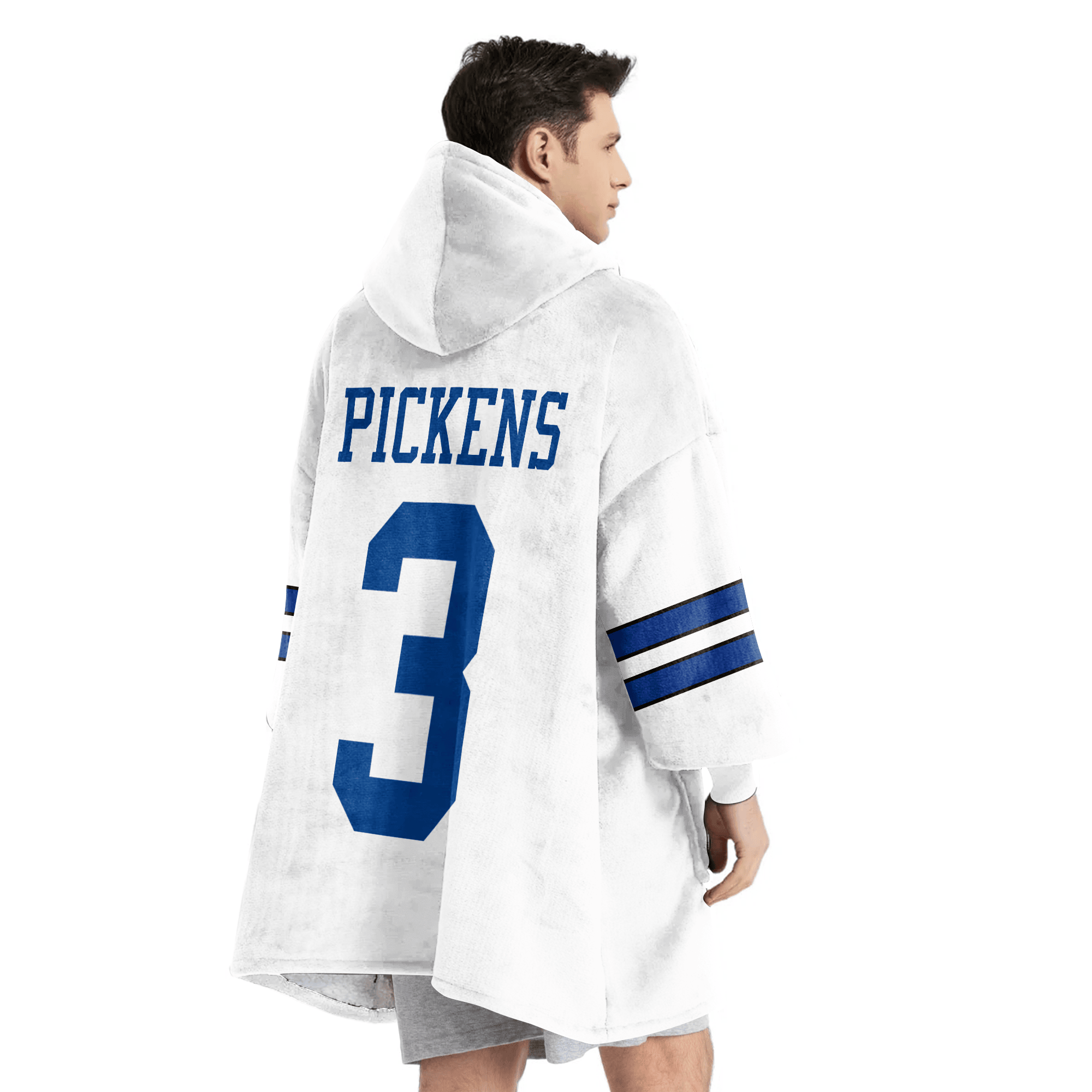 Adult G.P 3 Dalllas Football Unisex Blanket Hoodie