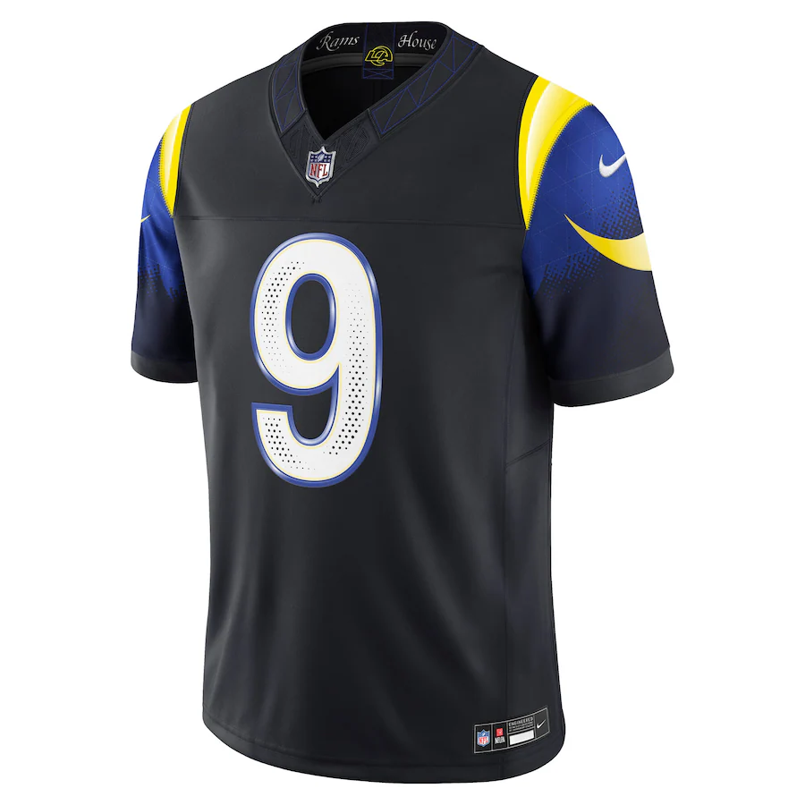 Matthew Stafford #9 Los Angeles Rams 2025 Rivalries Collection Limited Jersey - Midnight Blue