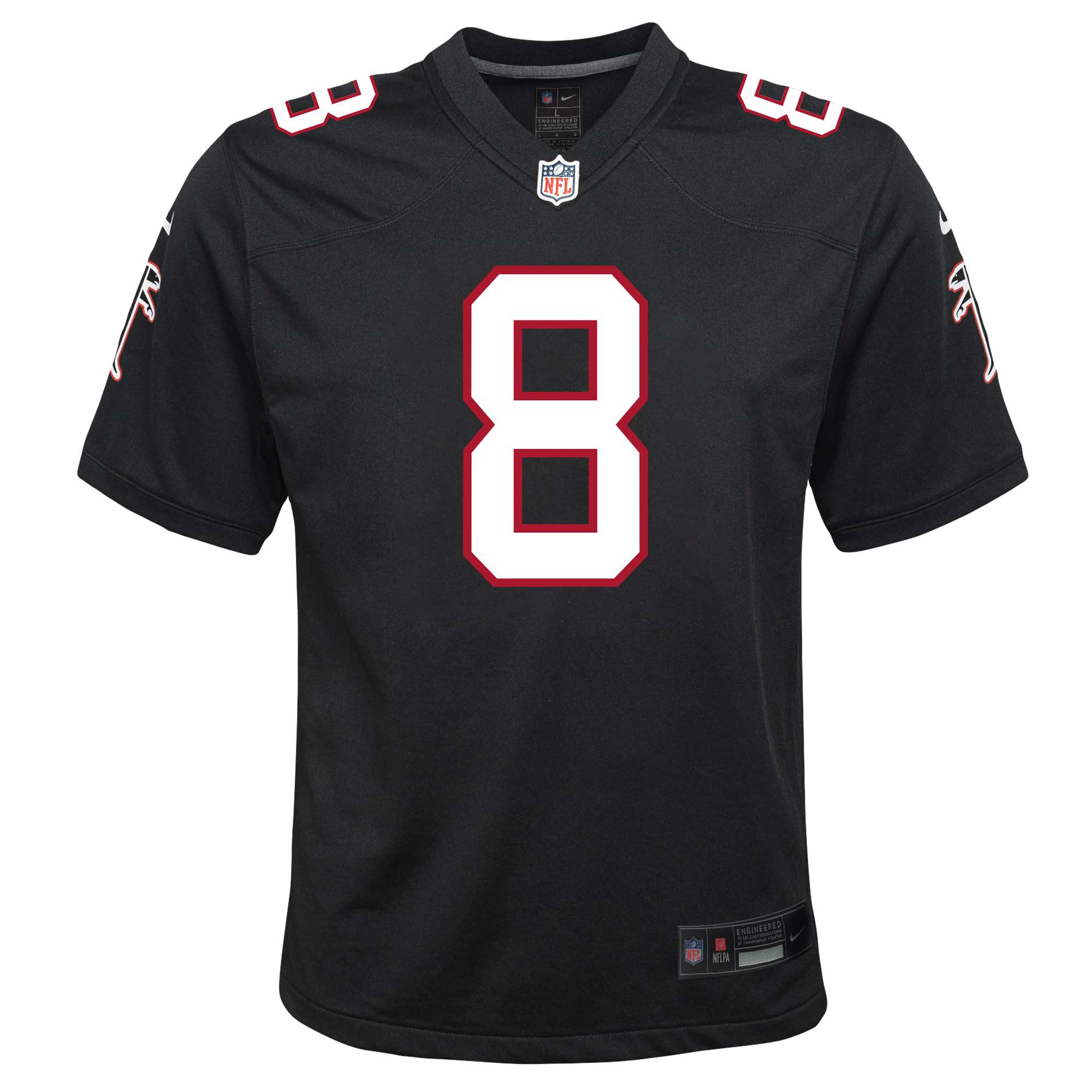 Kyle Pitts Atlanta Falcons Youth Game Jersey - Black