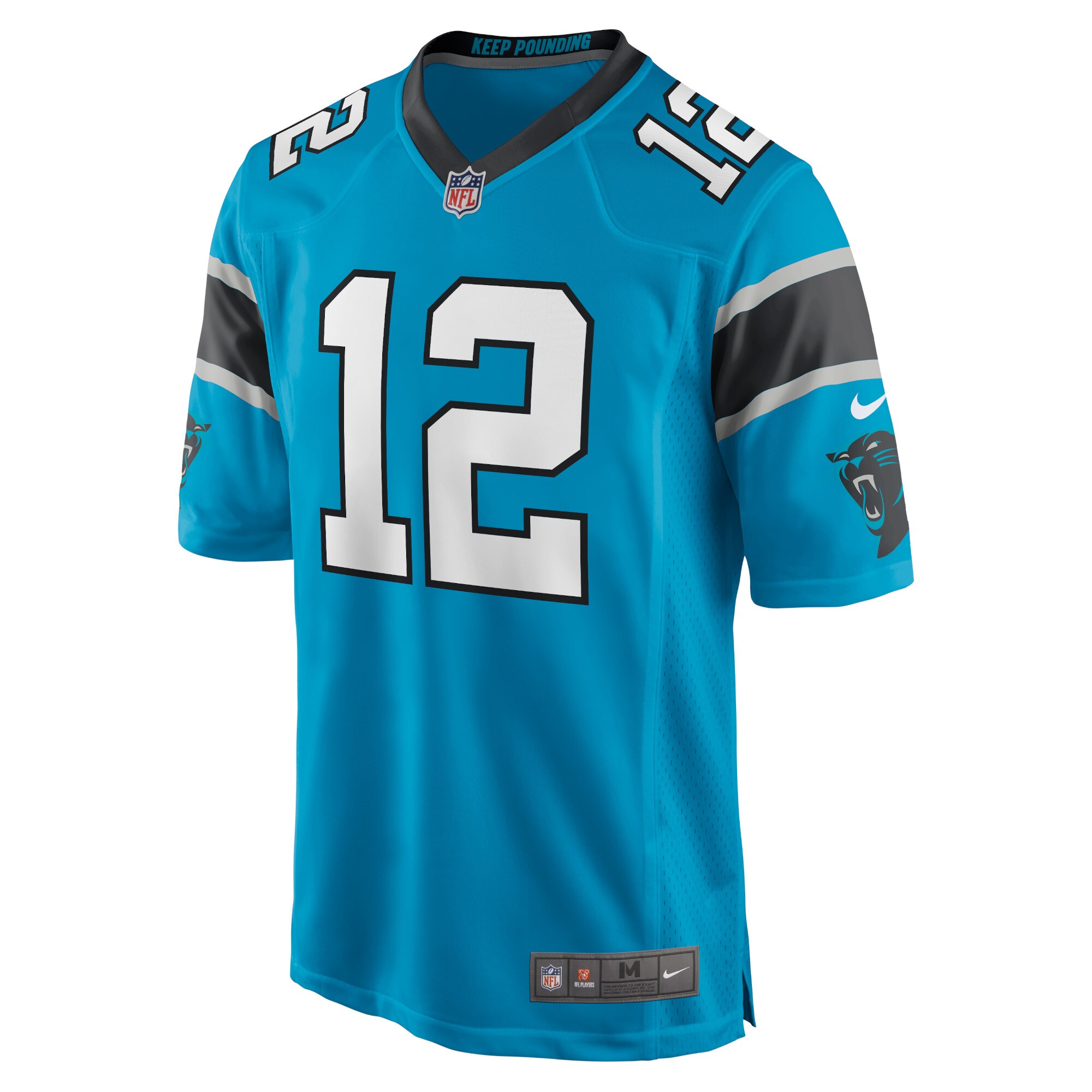 DJ Moore Carolina Panthers  Game Jersey - Blue