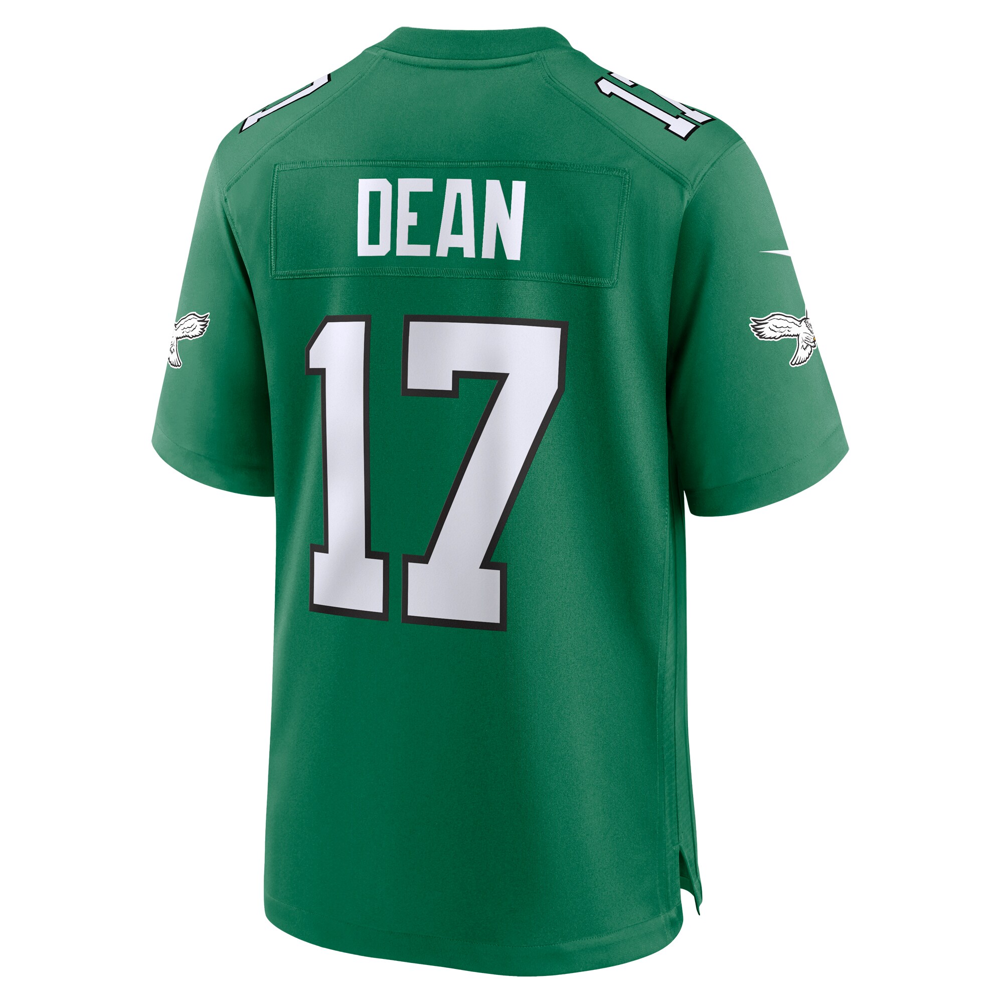 Nakobe Dean Philadelphia Eagles Alternate Game Jersey - Kelly Green