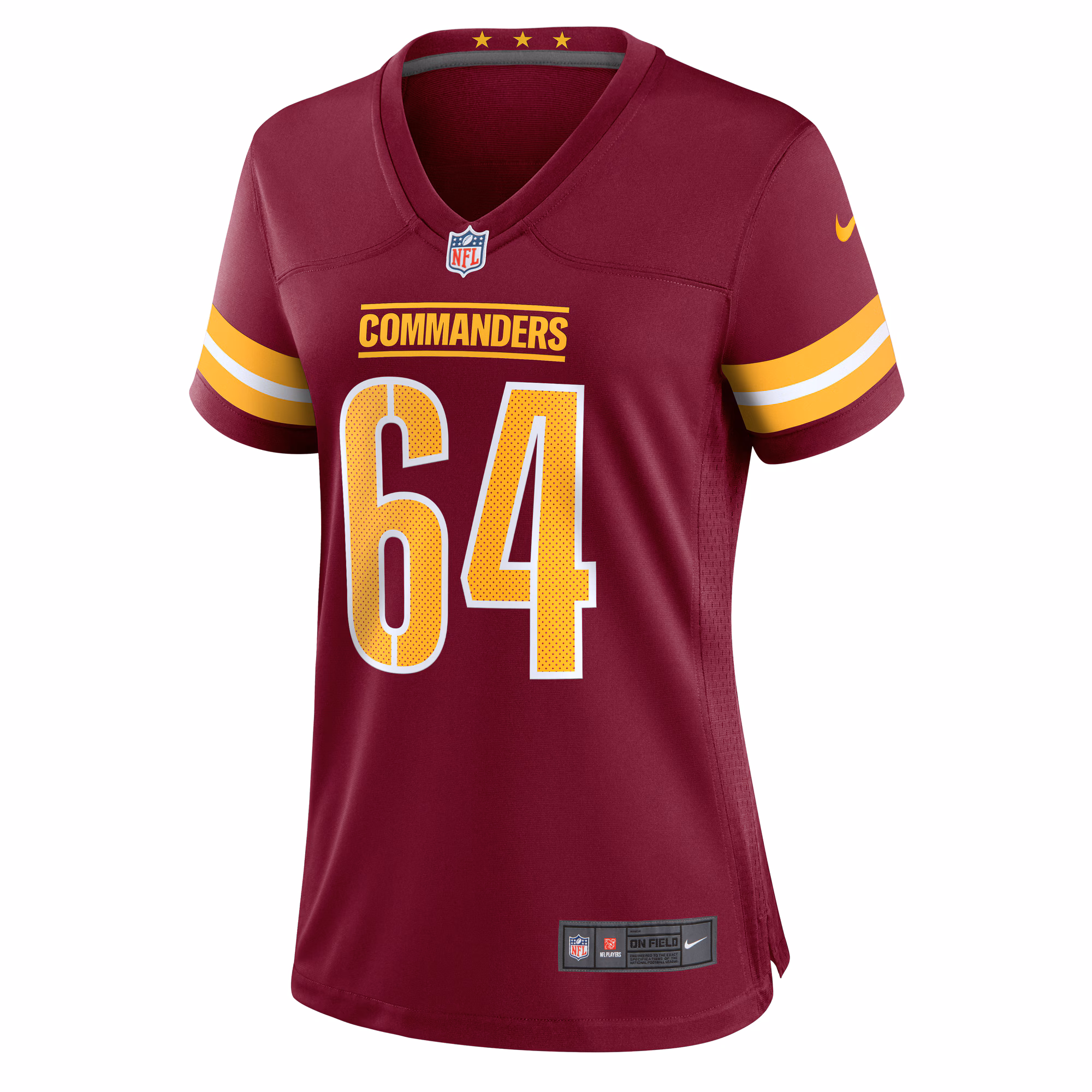 David Bada Washington Commanders Women's  Game Jersey -  Burgundy