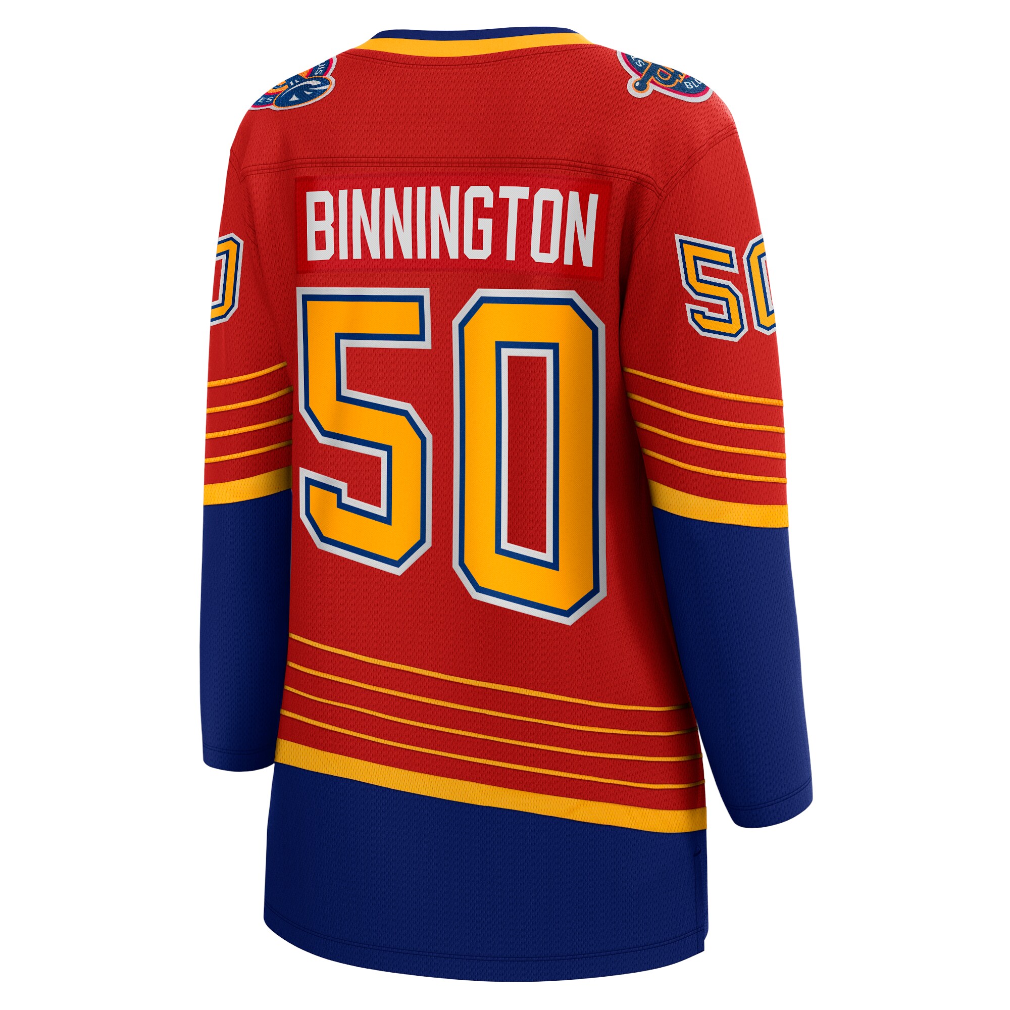 Binnington St.Louis Blues Women's 2020/21 Special Edition Breakaway Player Jersey - Red