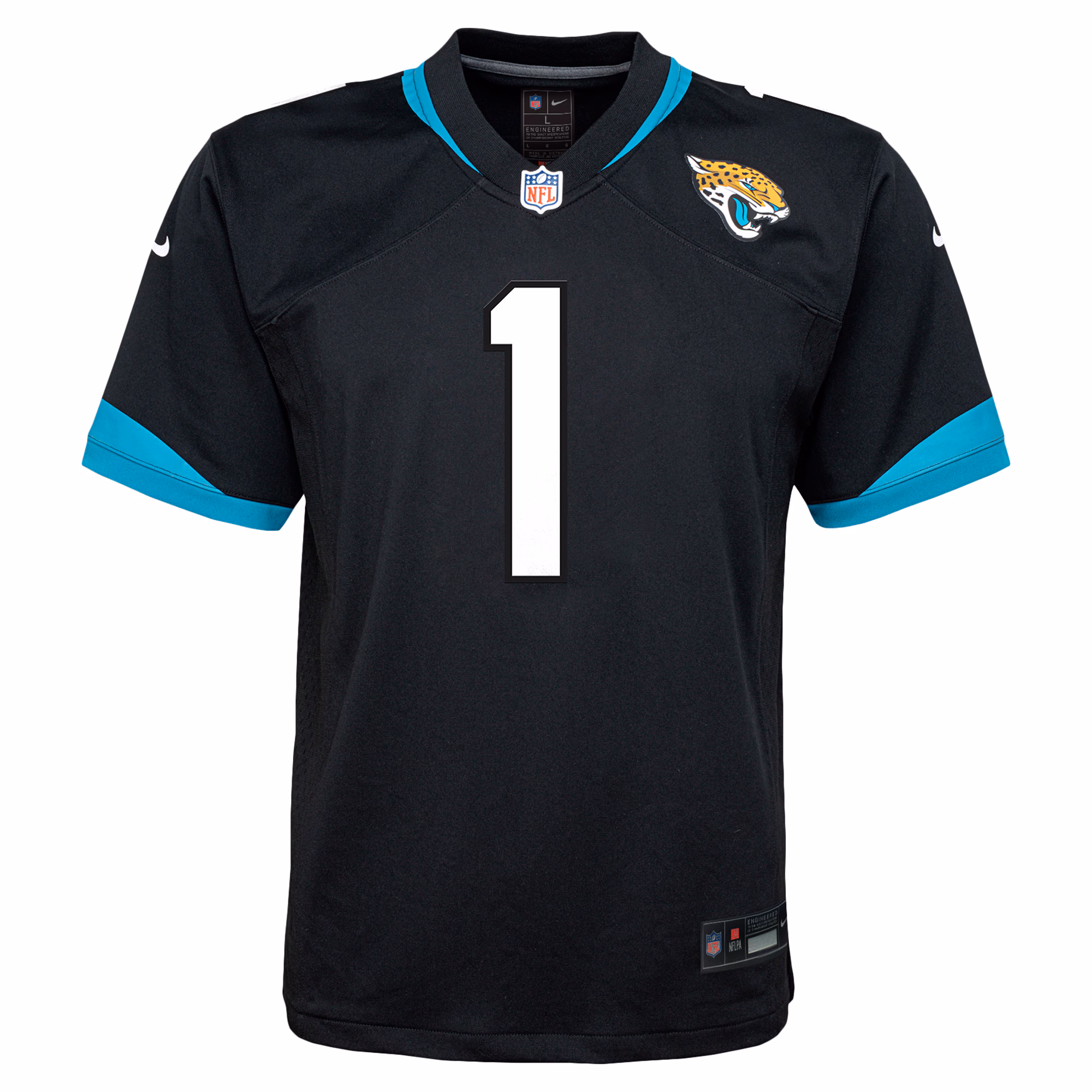 Travis Etienne Jacksonville Jaguars Youth Alternate Player Game Jersey - Black