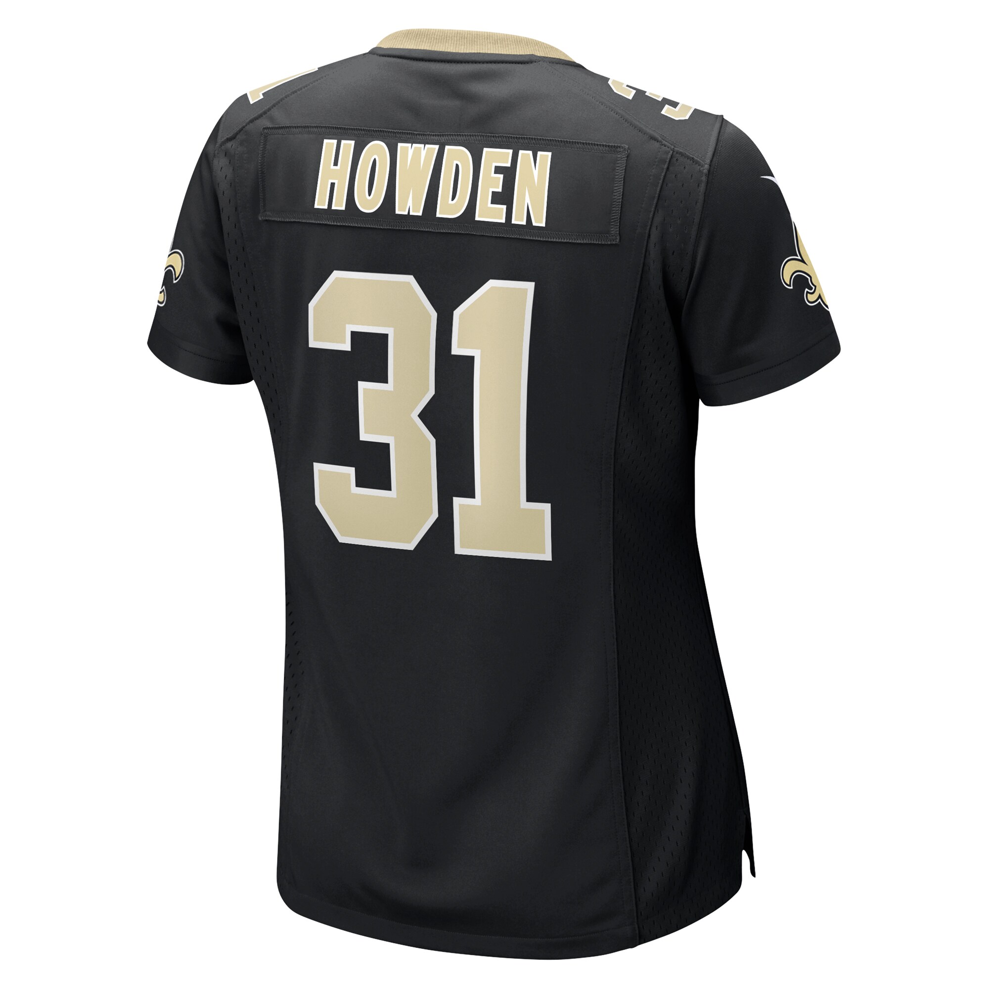 Howden New Orleans Saints Women's Team Game Jersey -  Black