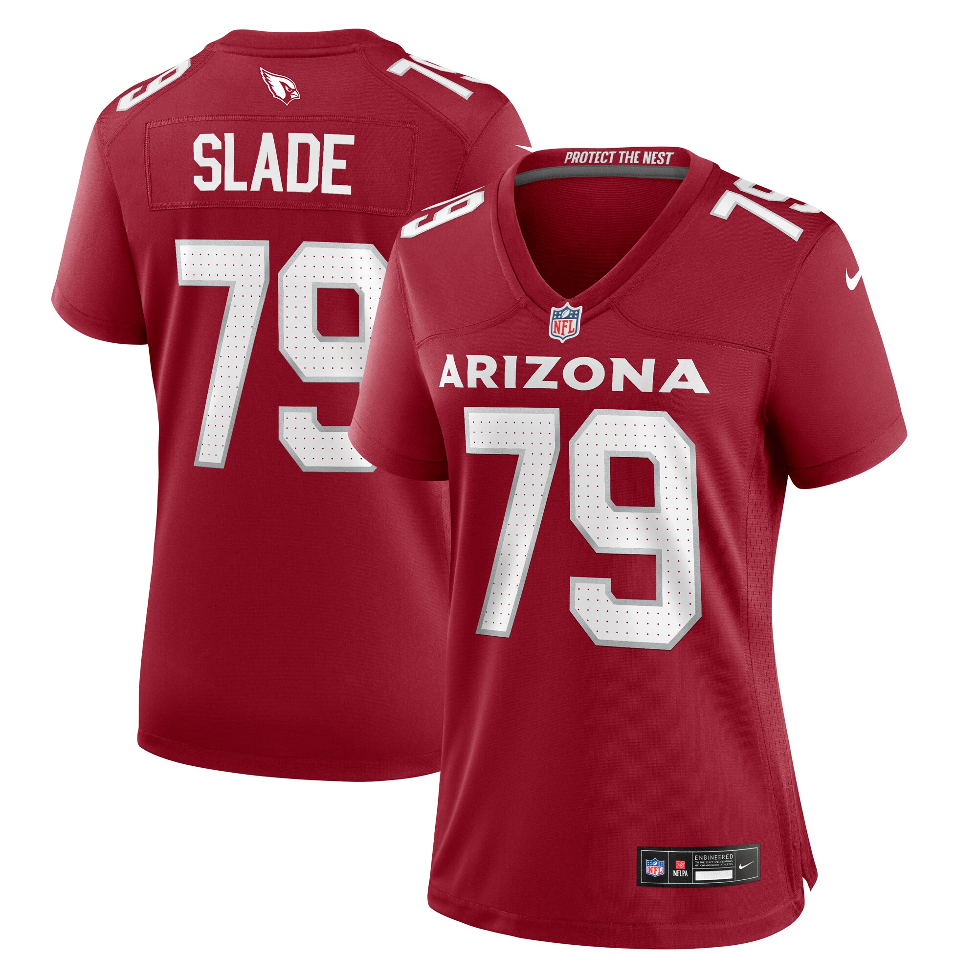 Jacob Slade Arizona Cardinals Women's  Game Jersey -  Cardinal