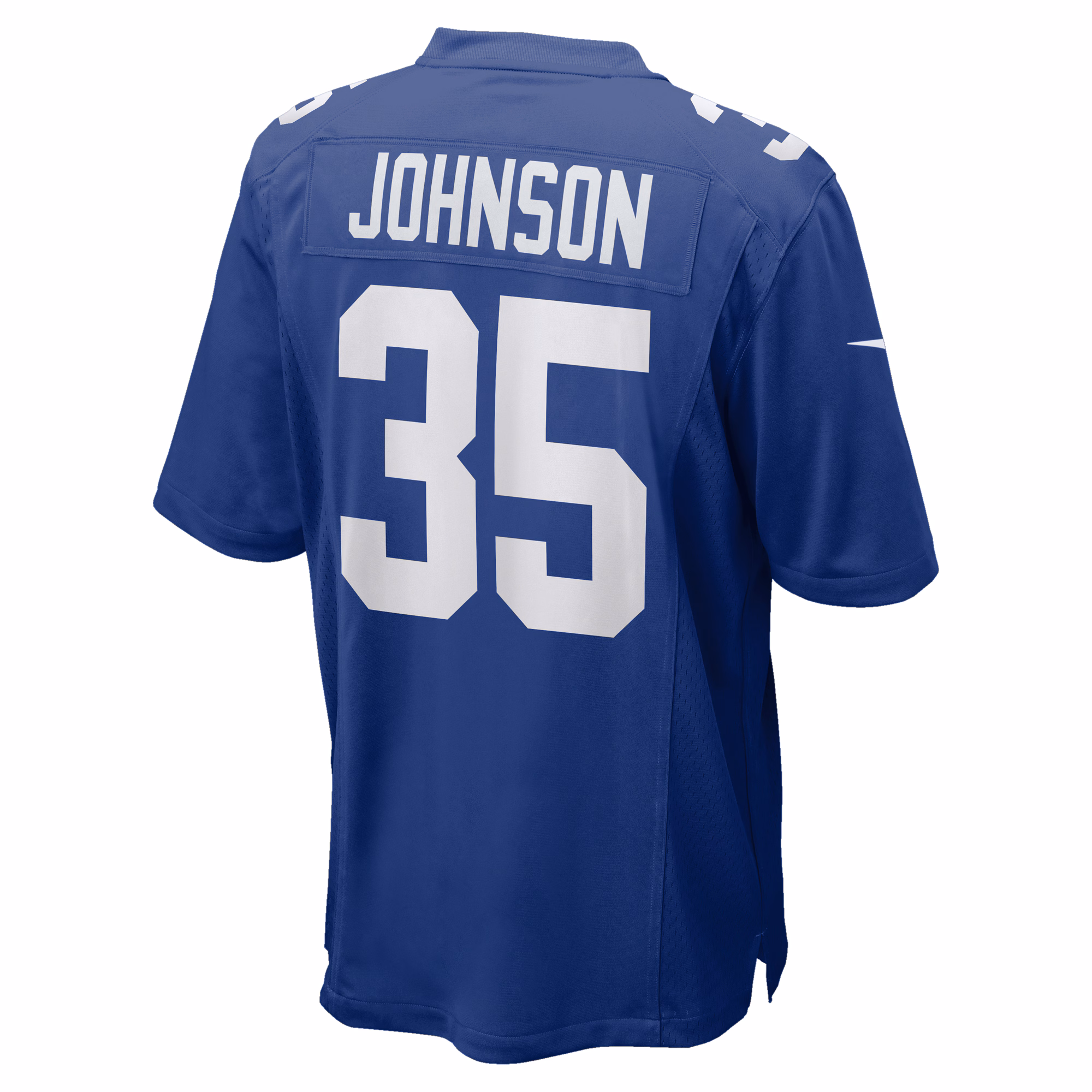 Leonard Johnson New York Giants Game Player Jersey - Royal