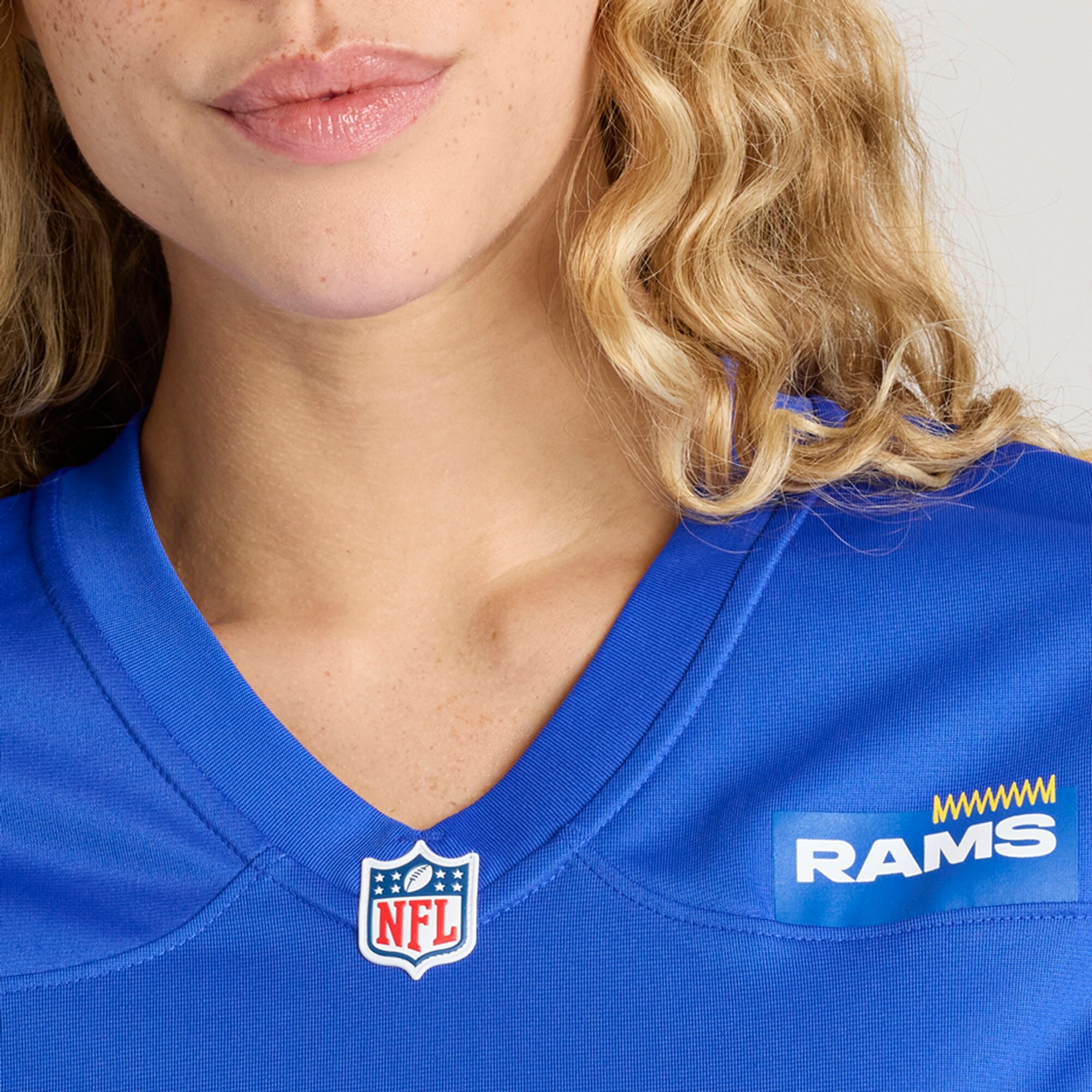 KT Leveston Los Angeles Rams Women's  Game Jersey -  Royal