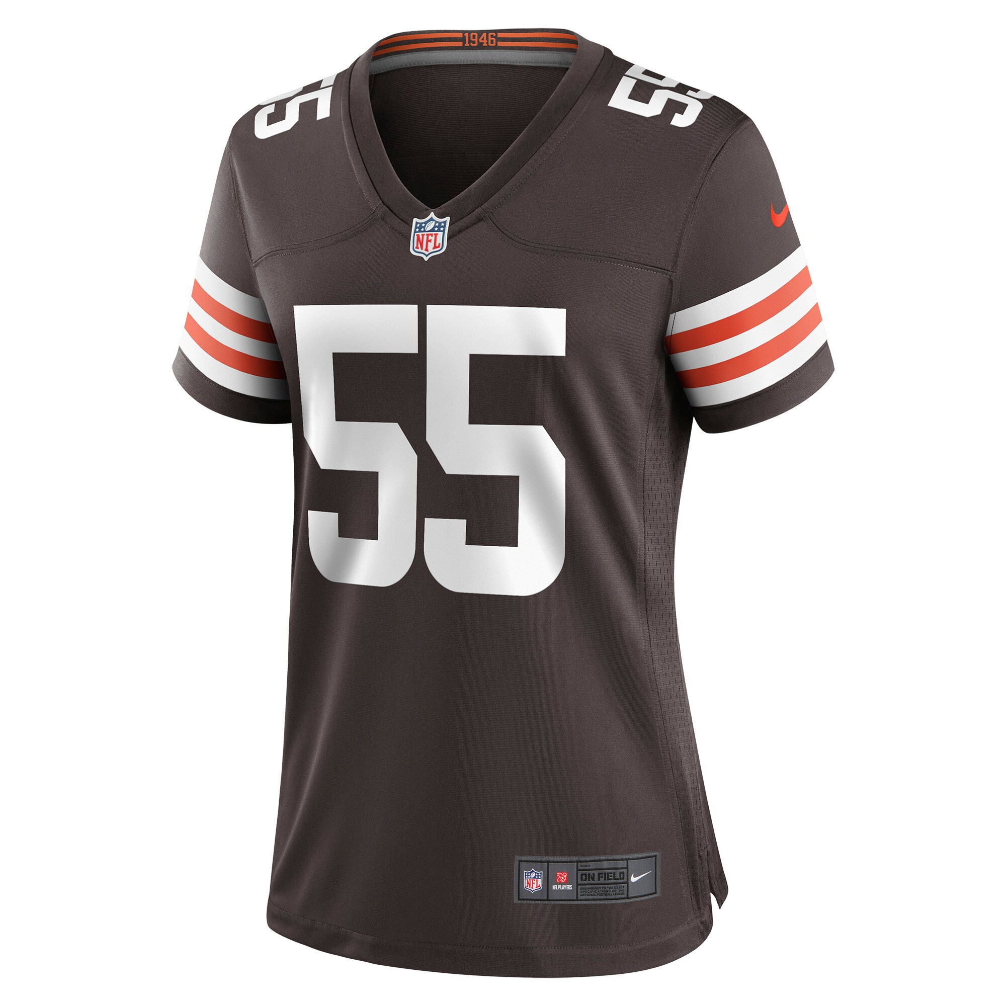 Ethan Pocic Cleveland Browns Women's Game Jersey - Brown