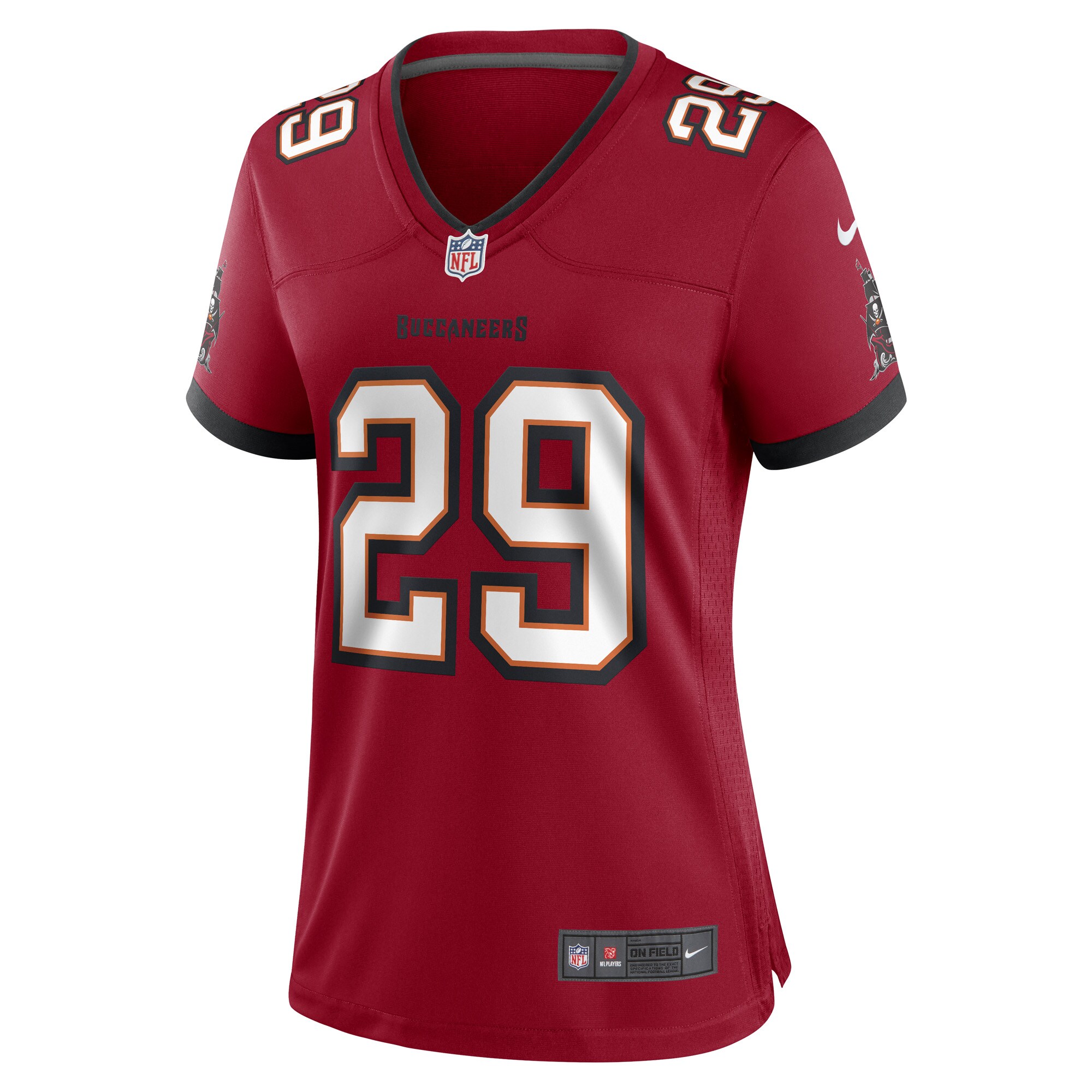 Rachaad White Tampa Bay Buccaneers  Women's Game Player Jersey - Red