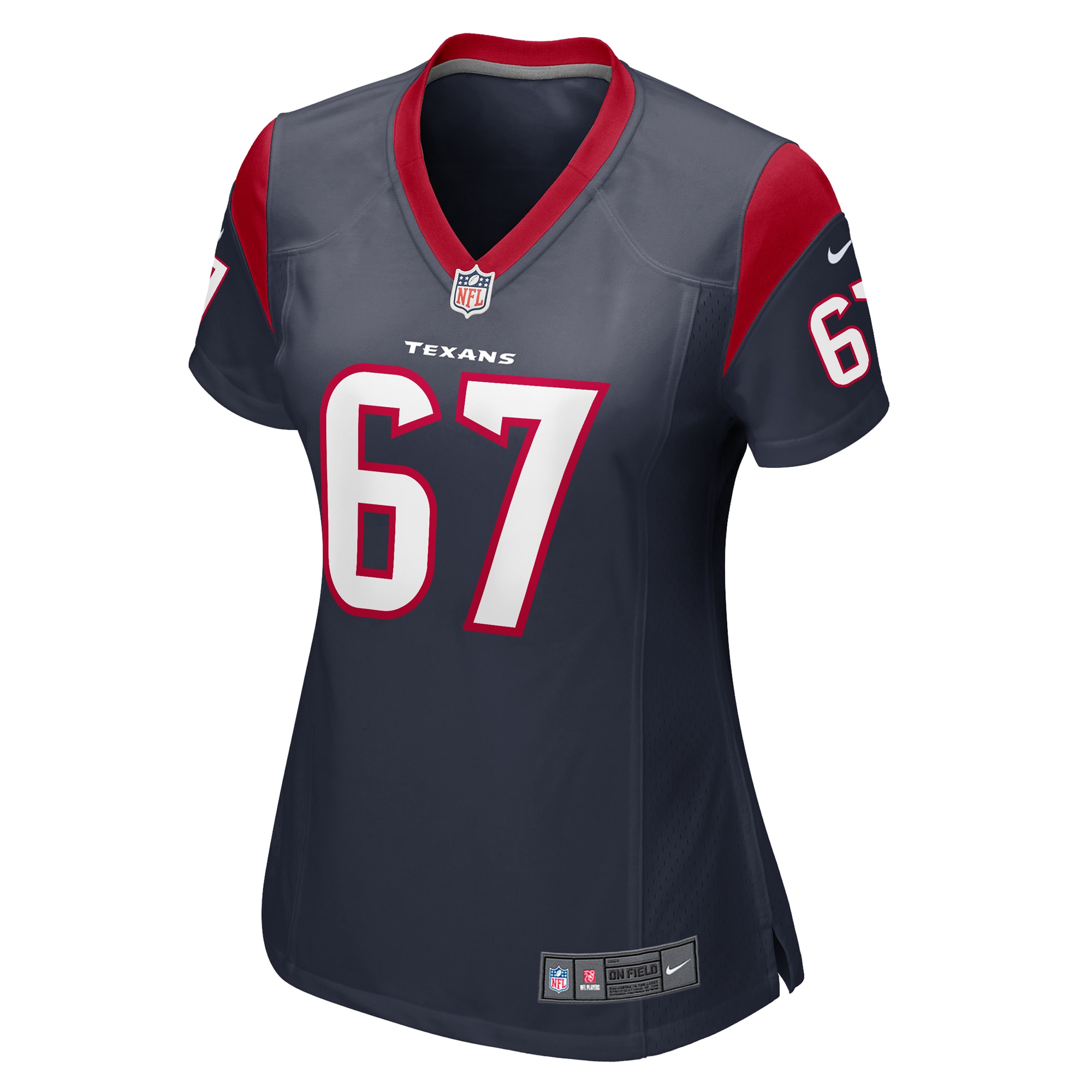 Nick Broeker Houston Texans Women's Team Game Jersey -  Navy