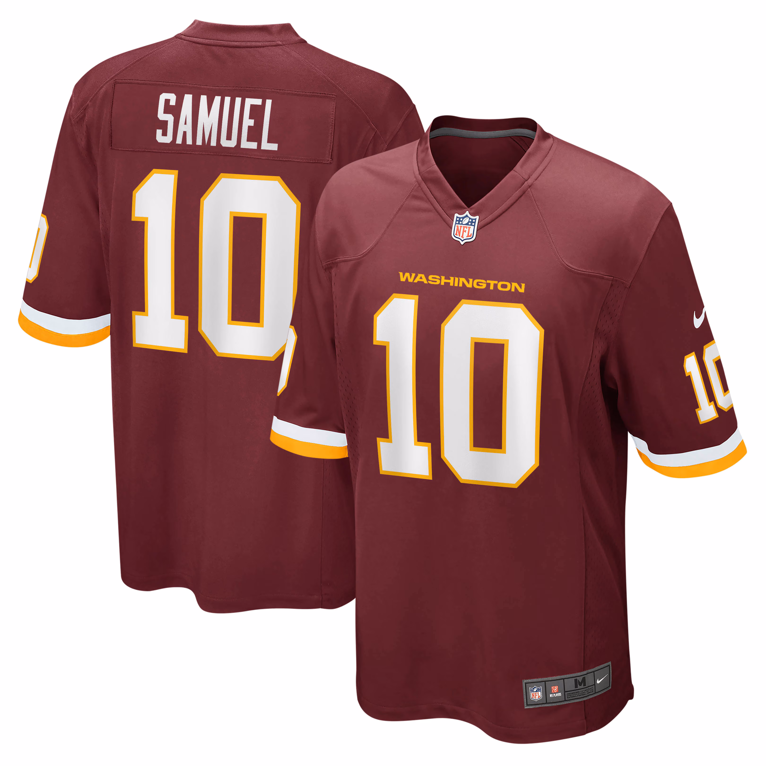 Curtis Samuel Washington Football Team Game Player Jersey - Burgundy