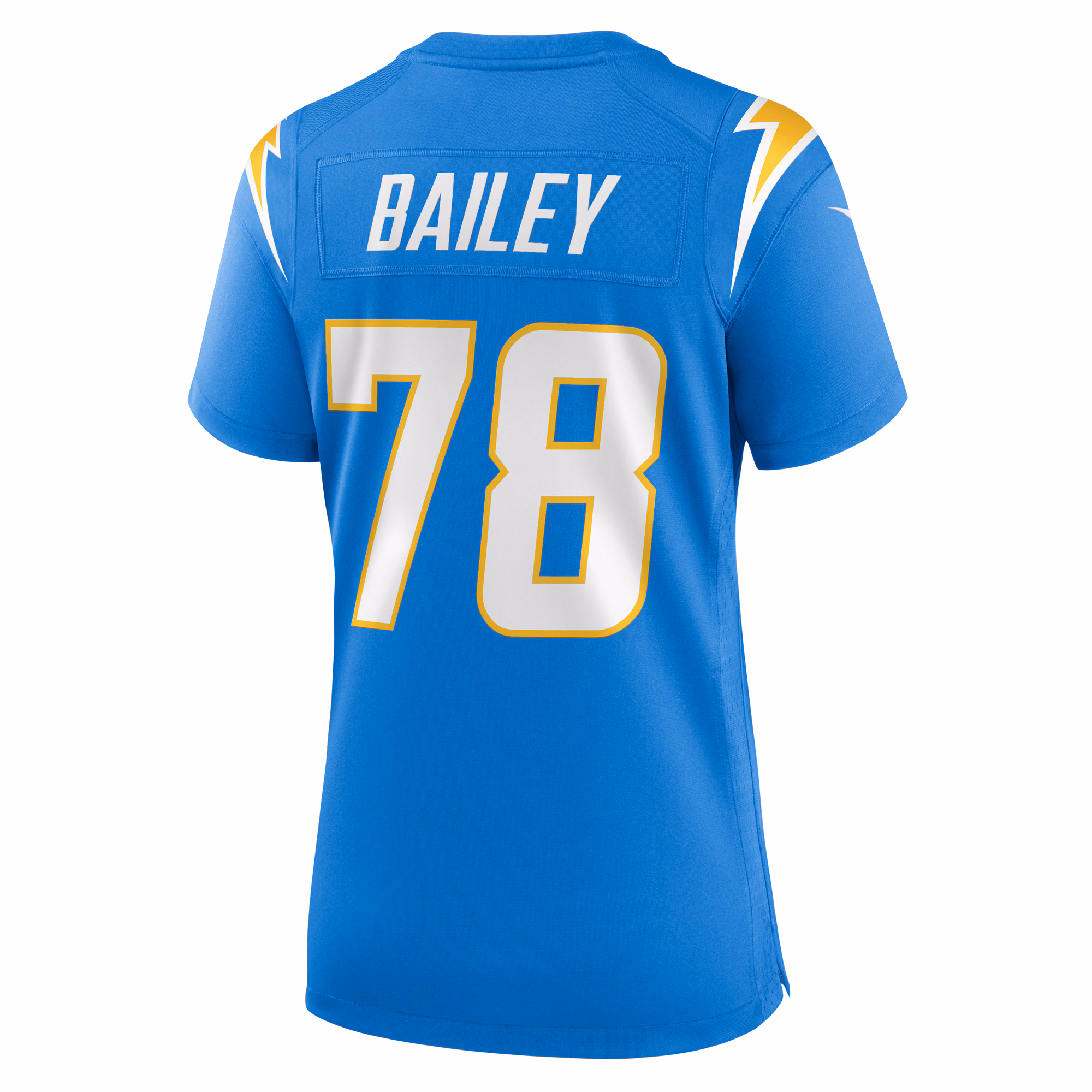 Zack Bailey Los Angeles Chargers Women's Player Game Jersey - Powder Blue
