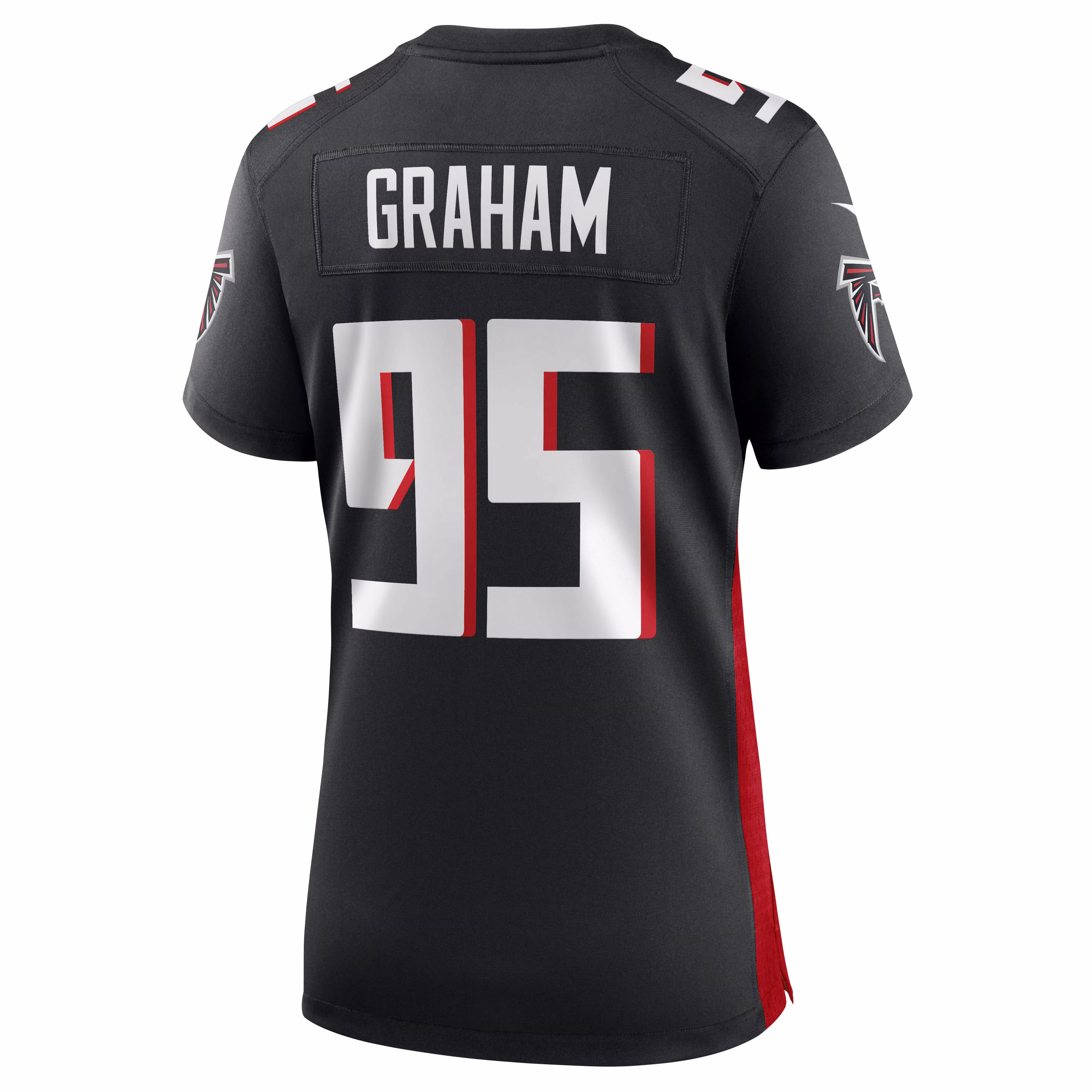 Ta'Quon Graham Atlanta Falcons Women's Game Jersey - Black
