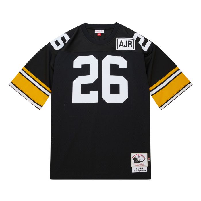 Authentic Rod Woodson Pittsburgh Steelers Dark 1988 Jersey