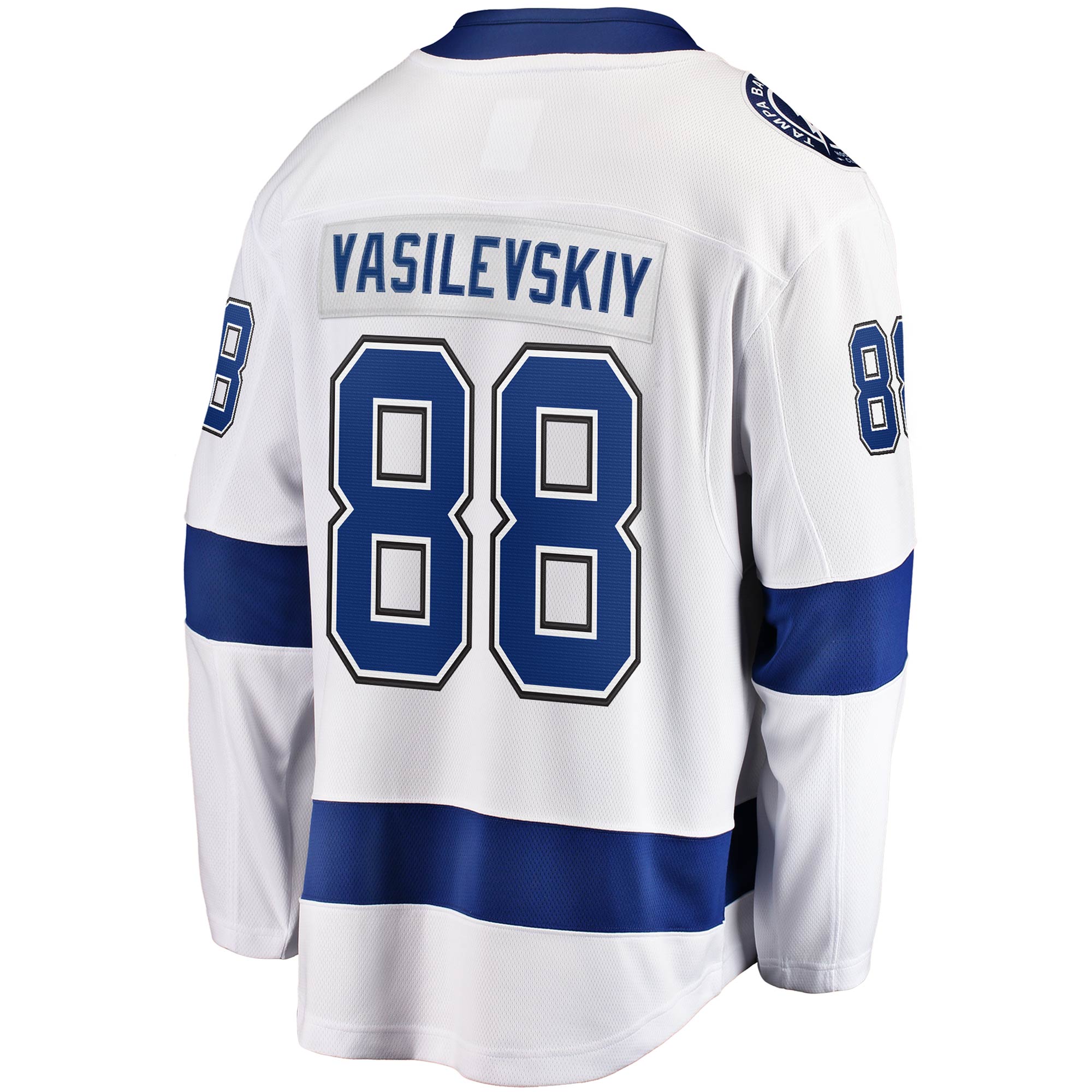 Andrei Vasilevskiy Tampa Bay Lightning Away Premier Breakaway Player Jersey - White