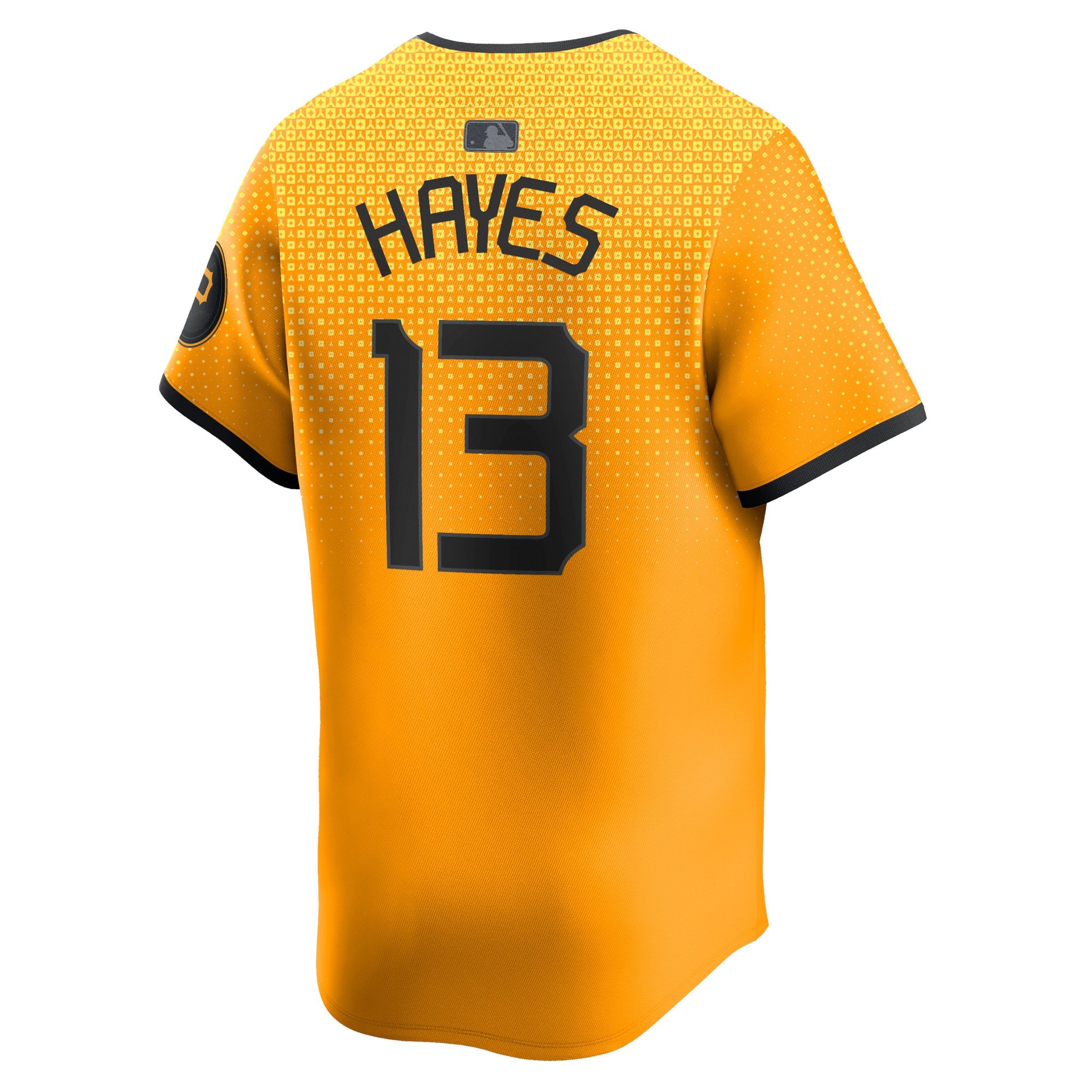 Men's Pittsburgh Pirates Ke'Bryan Hayes  Gold City Connect Limited Player Jersey