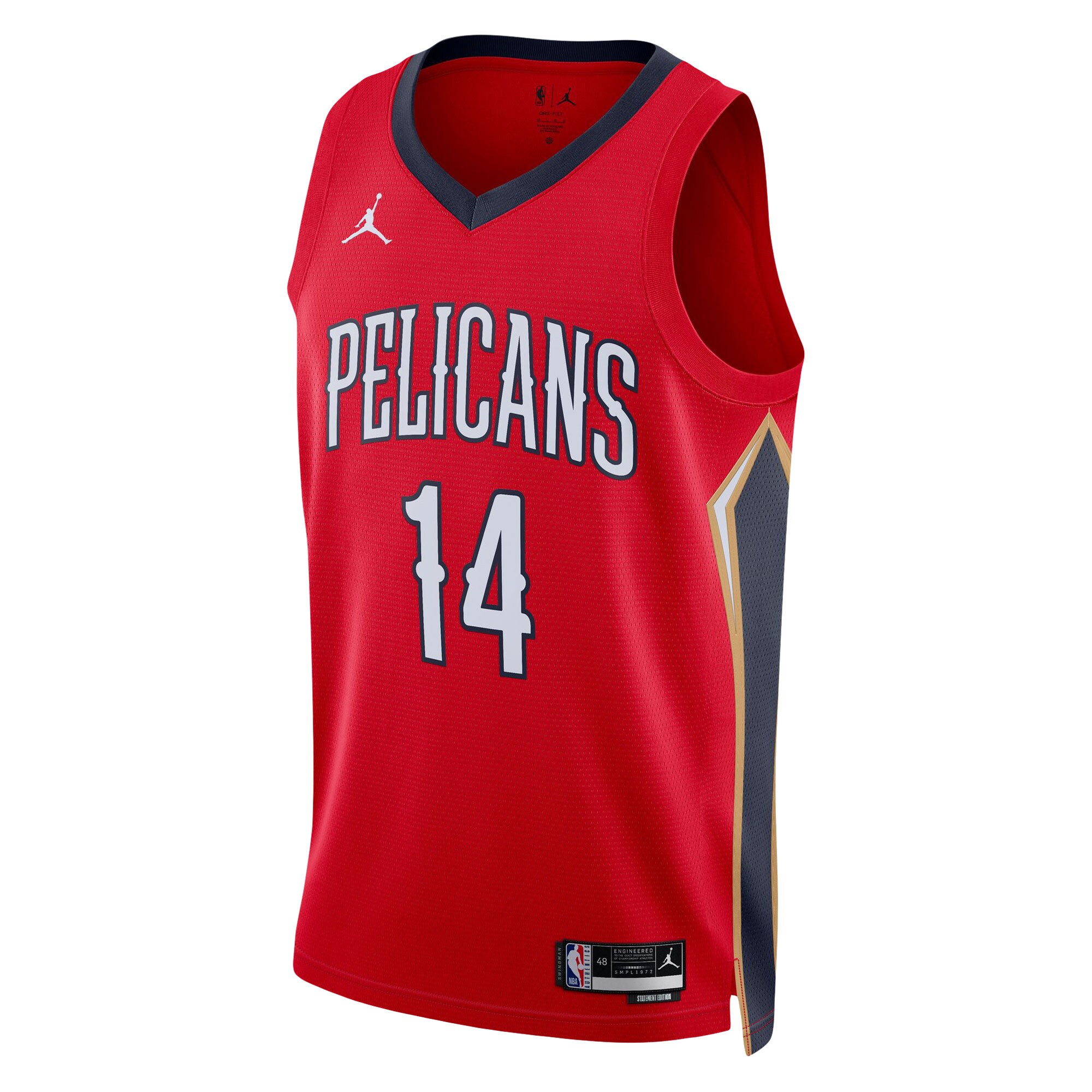 Brandon Ingram 2022/23 New Orleans Pelicans  Unisex Swingman Jersey - Statement Edition - Red