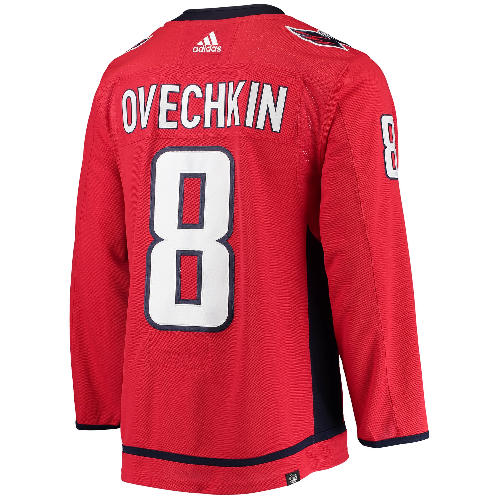 Alexander Ovechkin Washington Capitals  Home Captain Patch Primegreen Authentic Pro Player Jersey - Red