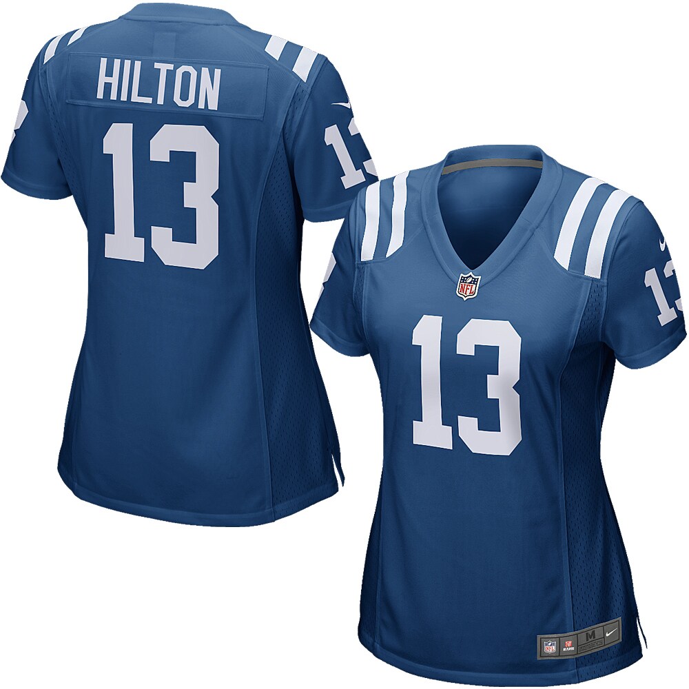 T.Y. Hilton Indianapolis Colts  Women's Game Jersey - Royal