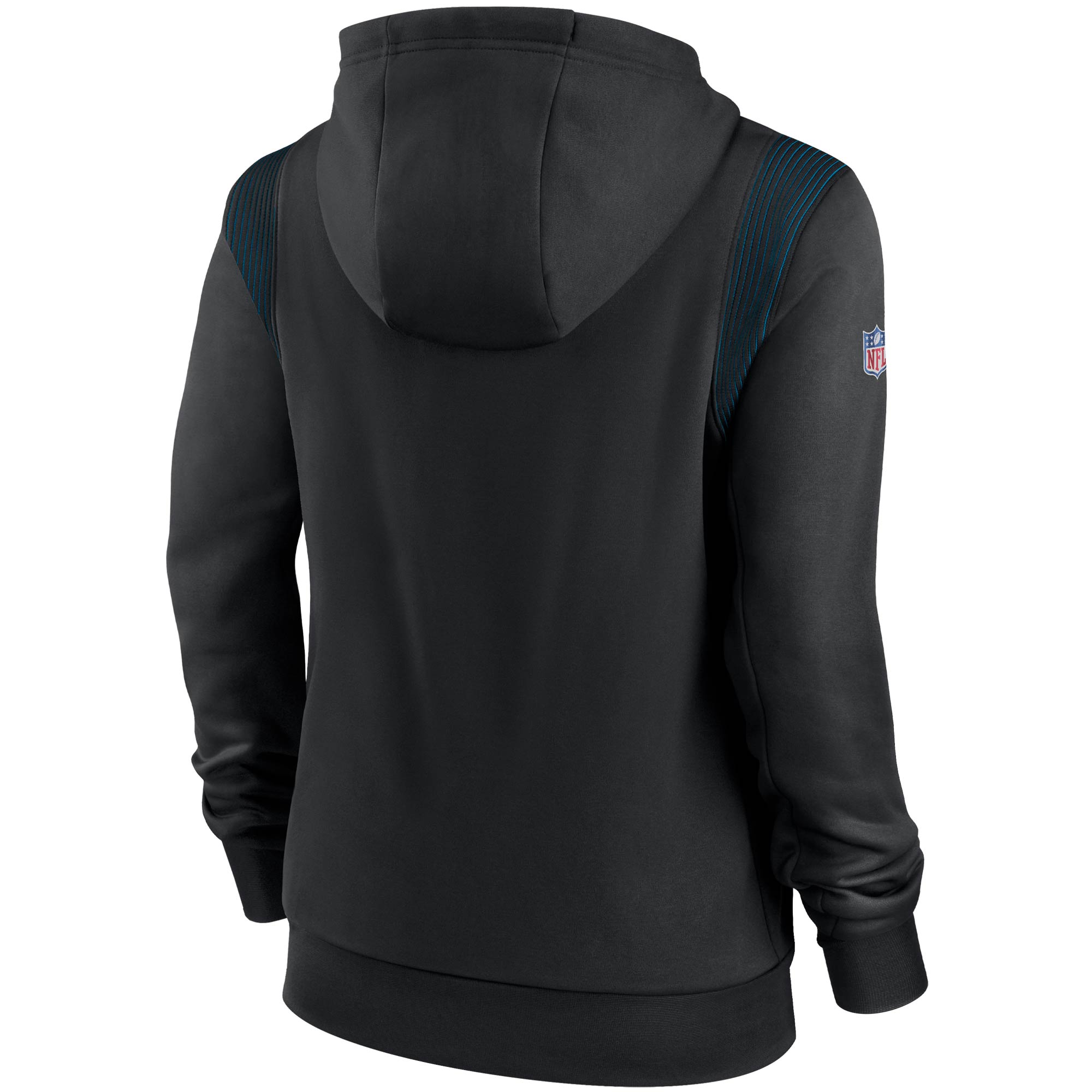 Carolina Panthers Women's Sideline Performance Pullover Hoodie - Black