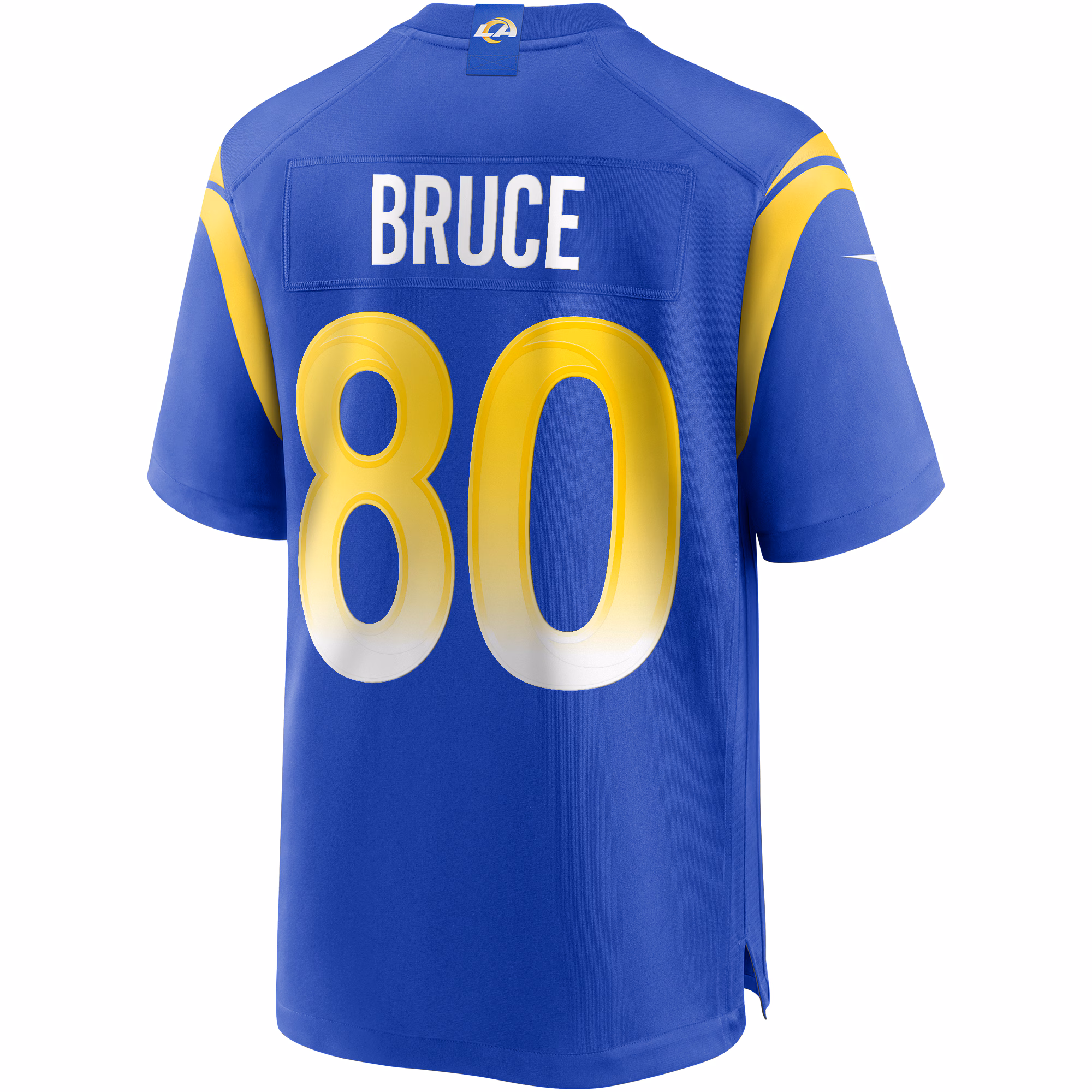 Isaac Bruce Los Angeles Rams Game Retired Player Jersey - Royal