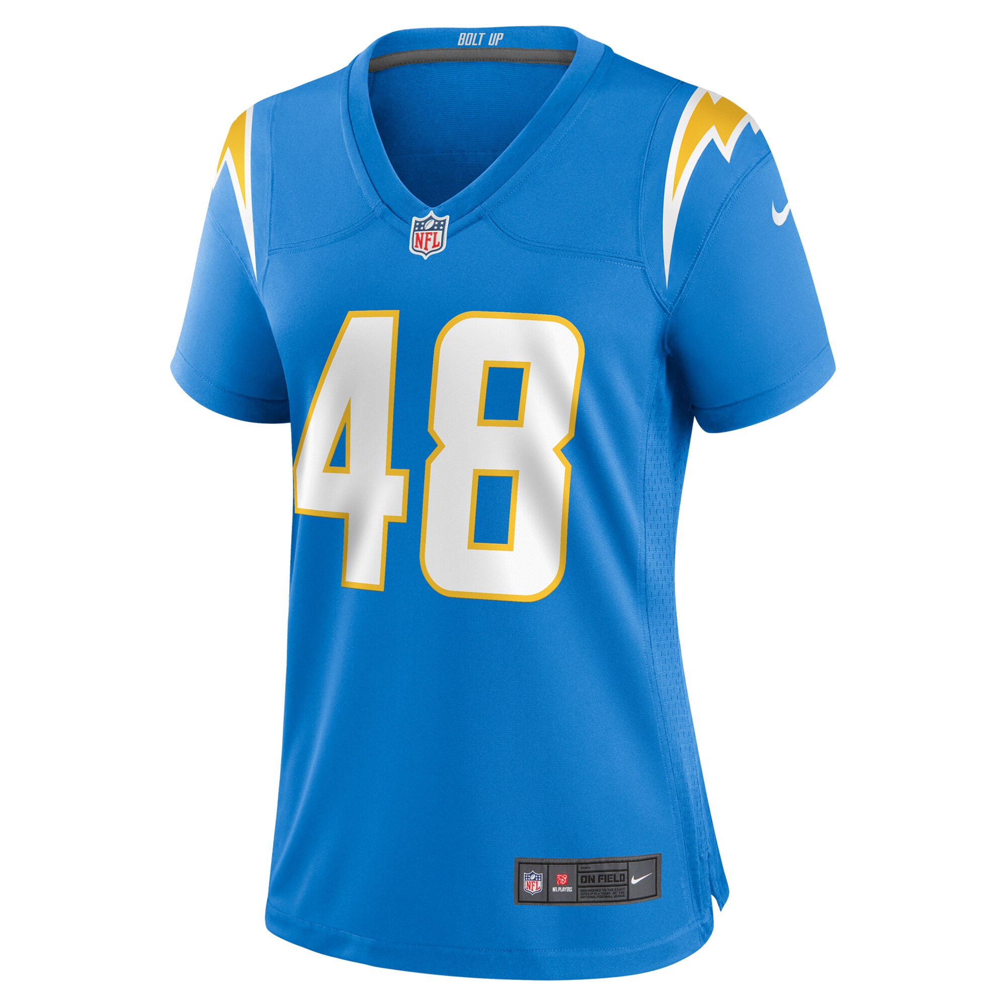 Bud Dupree Los Angeles Chargers Women's Team Game Jersey -  Powder Blue