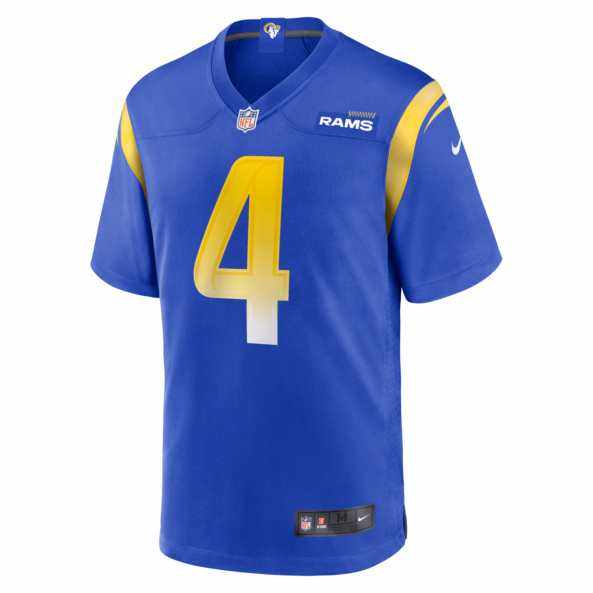 Dresser Winn Los Angeles Rams Team Game Jersey -  Royal