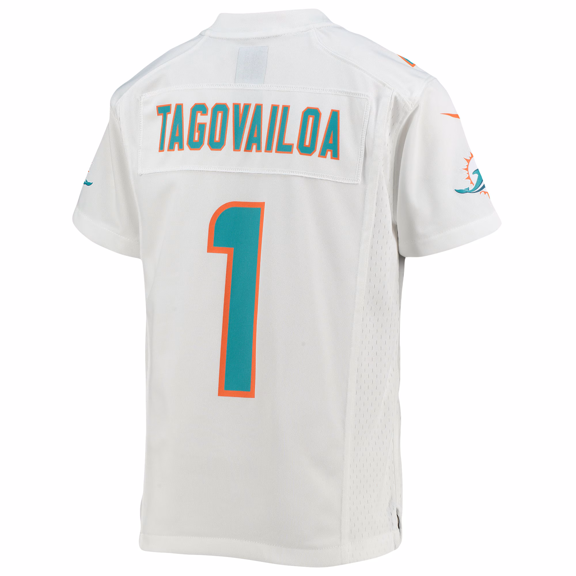 Tua Tagovailoa Miami Dolphins Youth Game Jersey - White