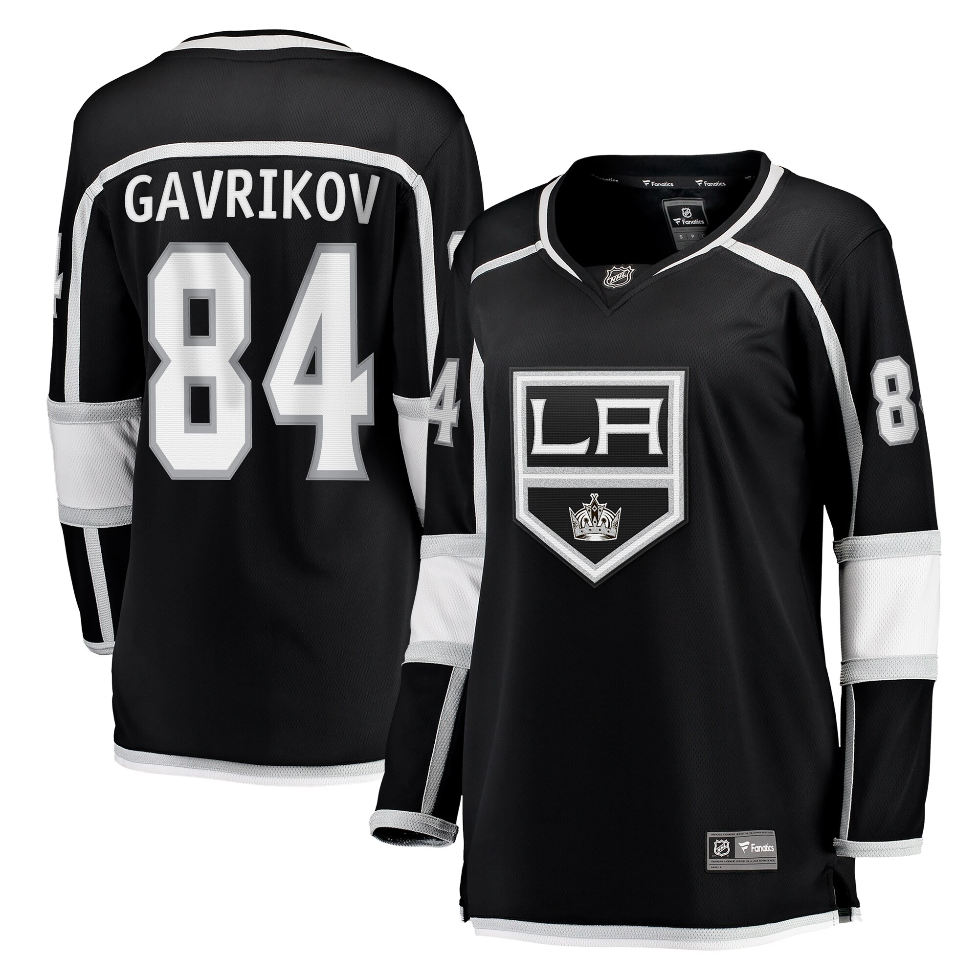 Vladislav Gavrikov Los Angeles Kings Women's Home Breakaway Jersey - Black