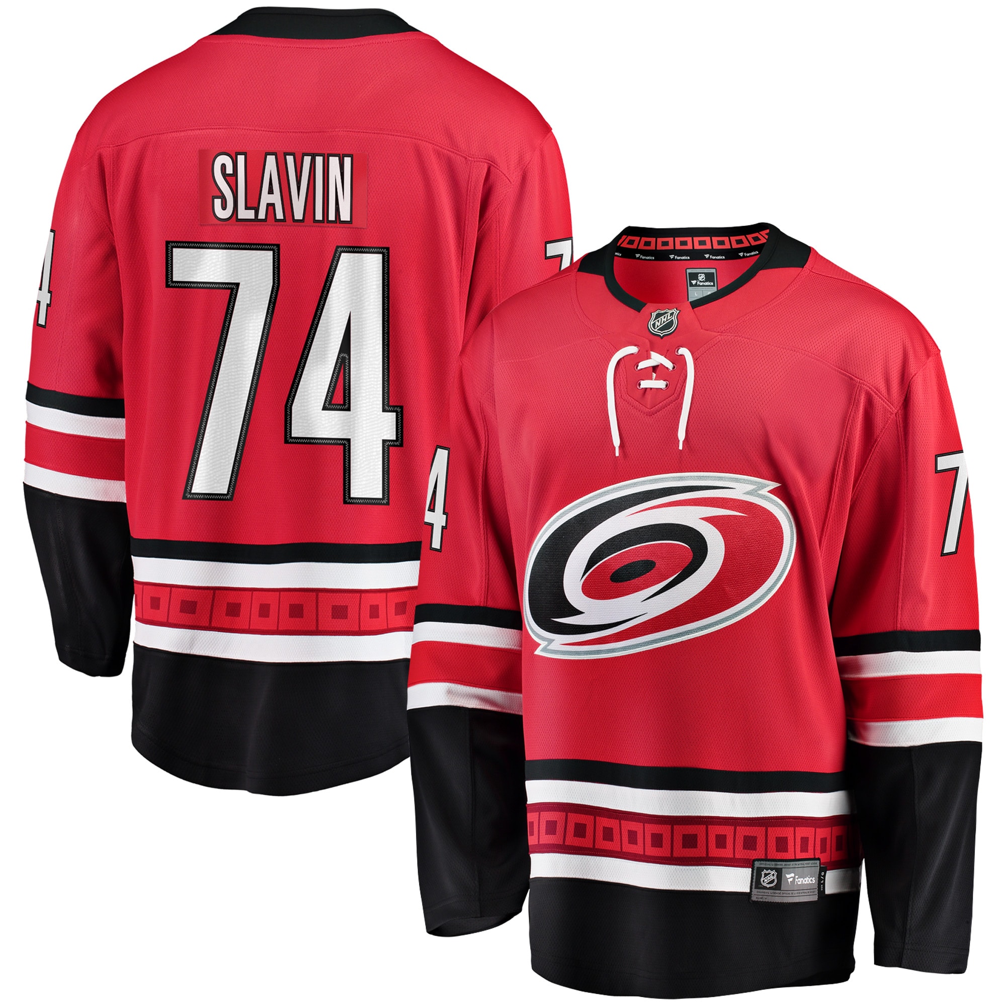 Jaccob Slavin Carolina Hurricanes Breakaway Player Jersey - Red