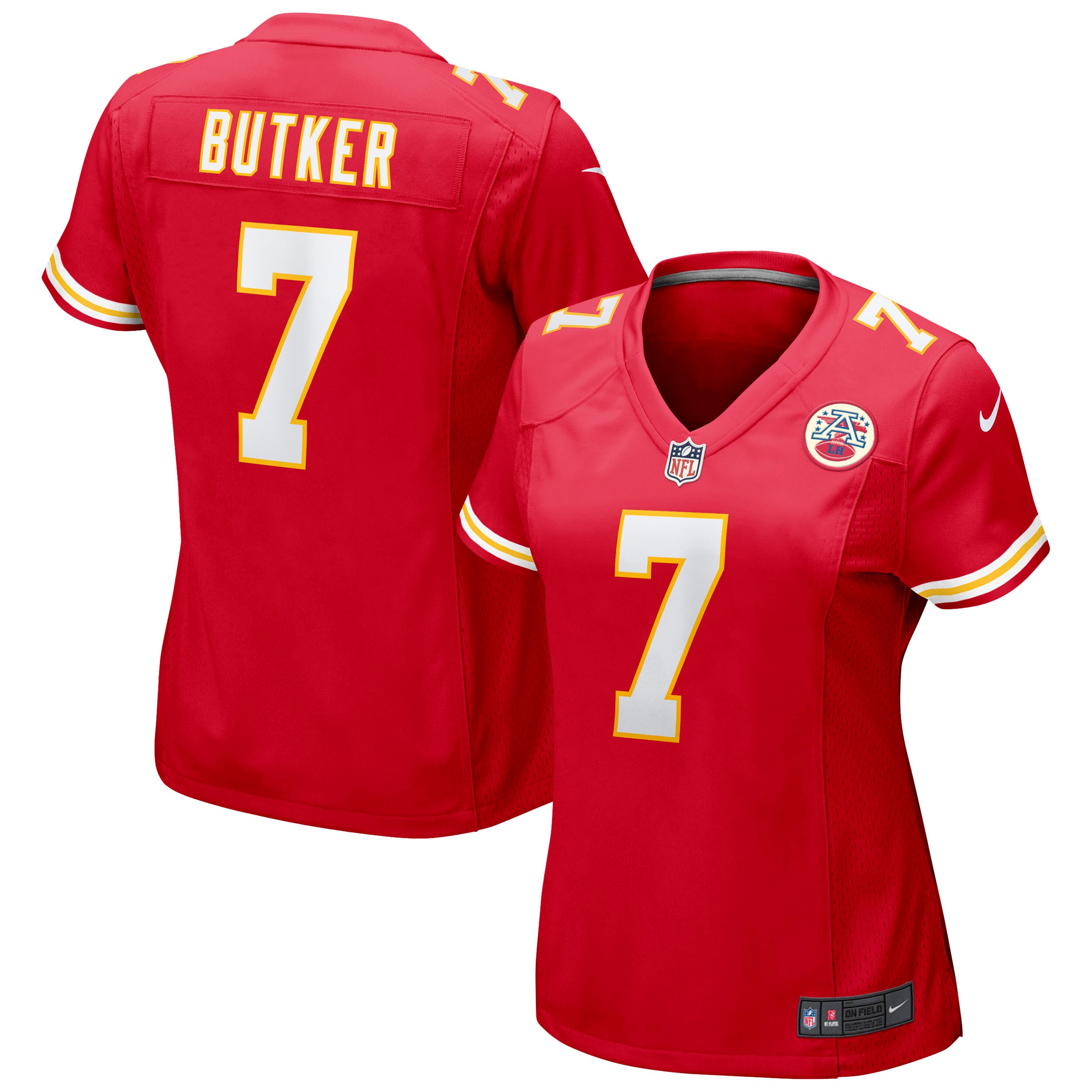 Harrison Butker Kansas City Chiefs  Women's Game Jersey - Red